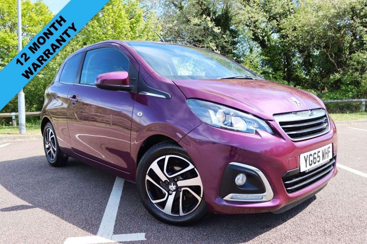 A 2015 PEUGEOT 108 1.2 VTi PureTech Allure Hatchback 3dr Petrol Manual Euro 5 (82 ps) Just Ser A 2015 PEUGEOT 108 1.2 VTi PureTech Allure Hatchback 3dr Petrol Manual Euro 5 (82 ps) Just Ser