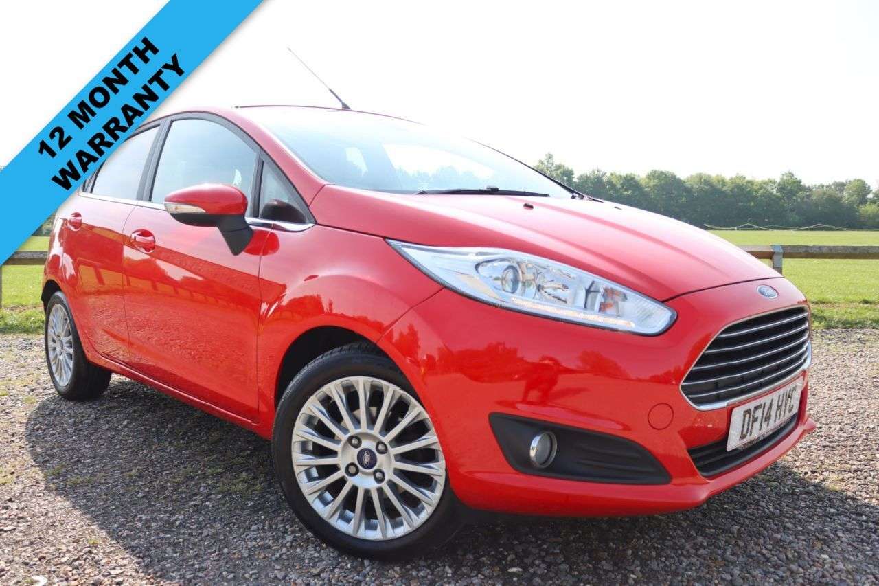 A 2014 FORD FIESTA 1.0T EcoBoost Titanium Hatchback 5dr Petrol Manual Euro 5 (s/s) (125 ps) Ju A 2014 FORD FIESTA 1.0T EcoBoost Titanium Hatchback 5dr Petrol Manual Euro 5 (s/s) (125 ps) Ju