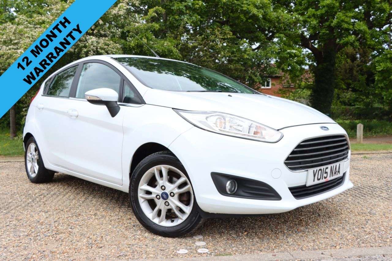 A 2015 FORD FIESTA 1.0T EcoBoost Zetec Hatchback 5dr Petrol Manual Euro 6 (s/s) (100 ps) Just A 2015 FORD FIESTA 1.0T EcoBoost Zetec Hatchback 5dr Petrol Manual Euro 6 (s/s) (100 ps) Just