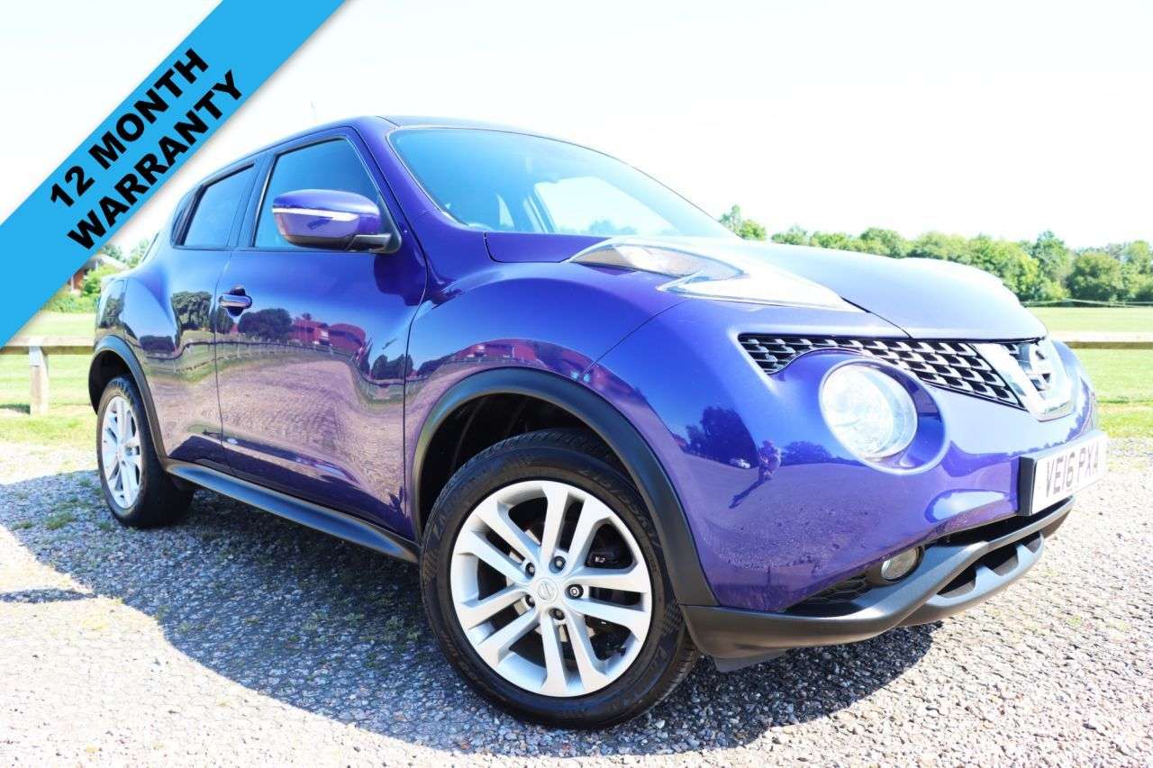 A 2016 NISSAN JUKE 1.5 dCi N-Connecta SUV 5dr Diesel Manual Euro 6 (s/s) (110 ps) Just Service A 2016 NISSAN JUKE 1.5 dCi N-Connecta SUV 5dr Diesel Manual Euro 6 (s/s) (110 ps) Just Service