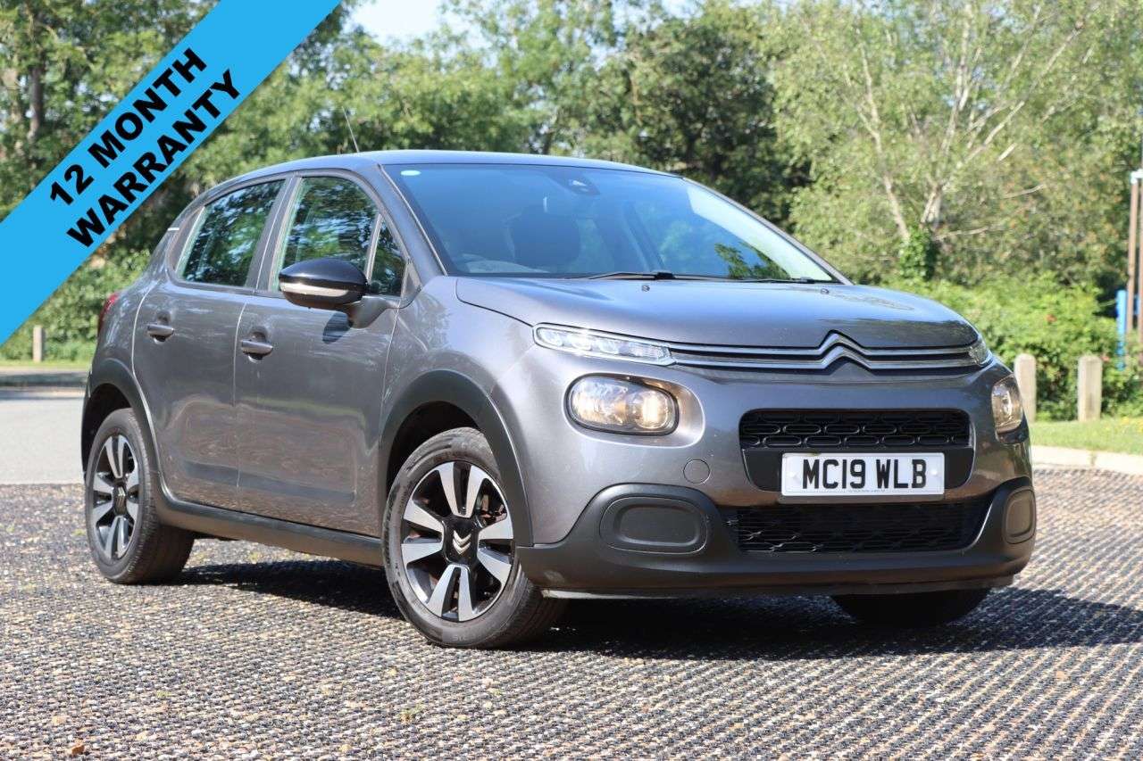 A 2019 CITROEN C3 1.2 PureTech Feel Hatchback 5dr Petrol Manual Euro 6 (s/s) (82 ps) Just Ser A 2019 CITROEN C3 1.2 PureTech Feel Hatchback 5dr Petrol Manual Euro 6 (s/s) (82 ps) Just Ser