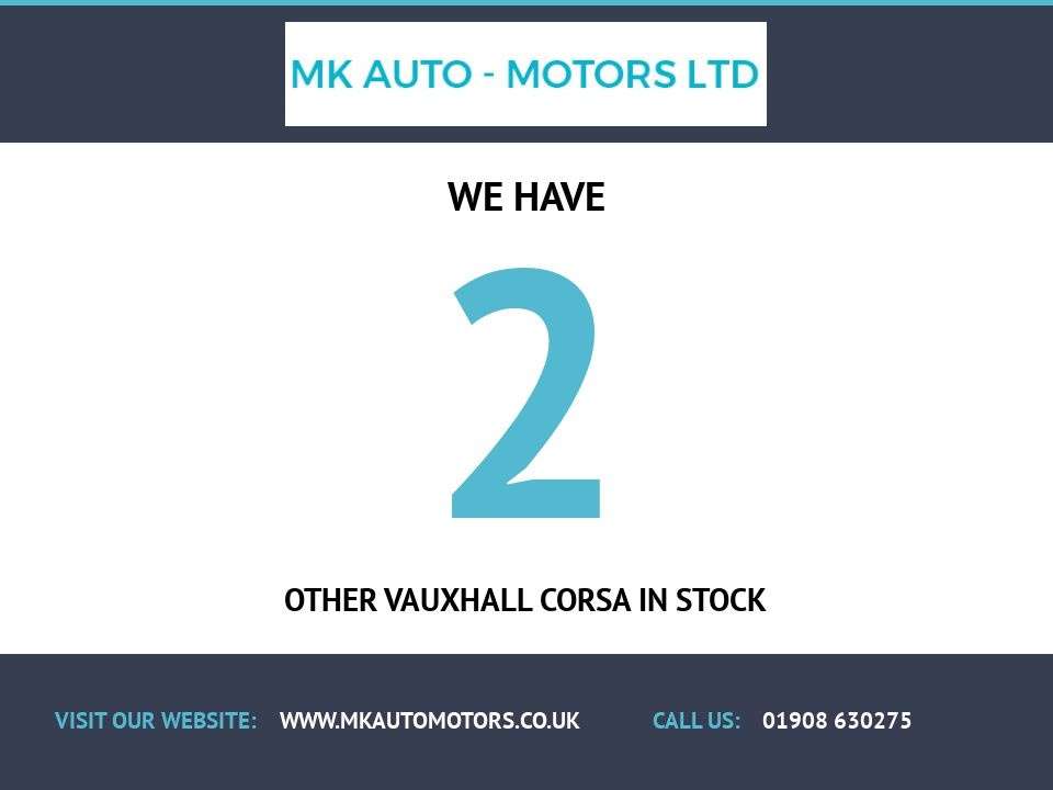 2014 VAUXHALL CORSA 2014 VAUXHALL CORSA