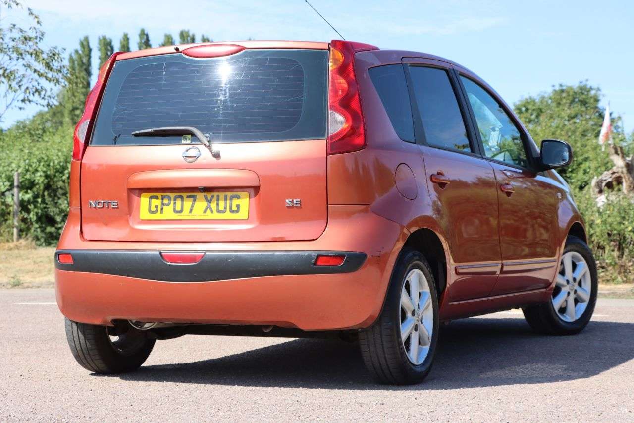 2007 NISSAN NOTE 2007 NISSAN NOTE