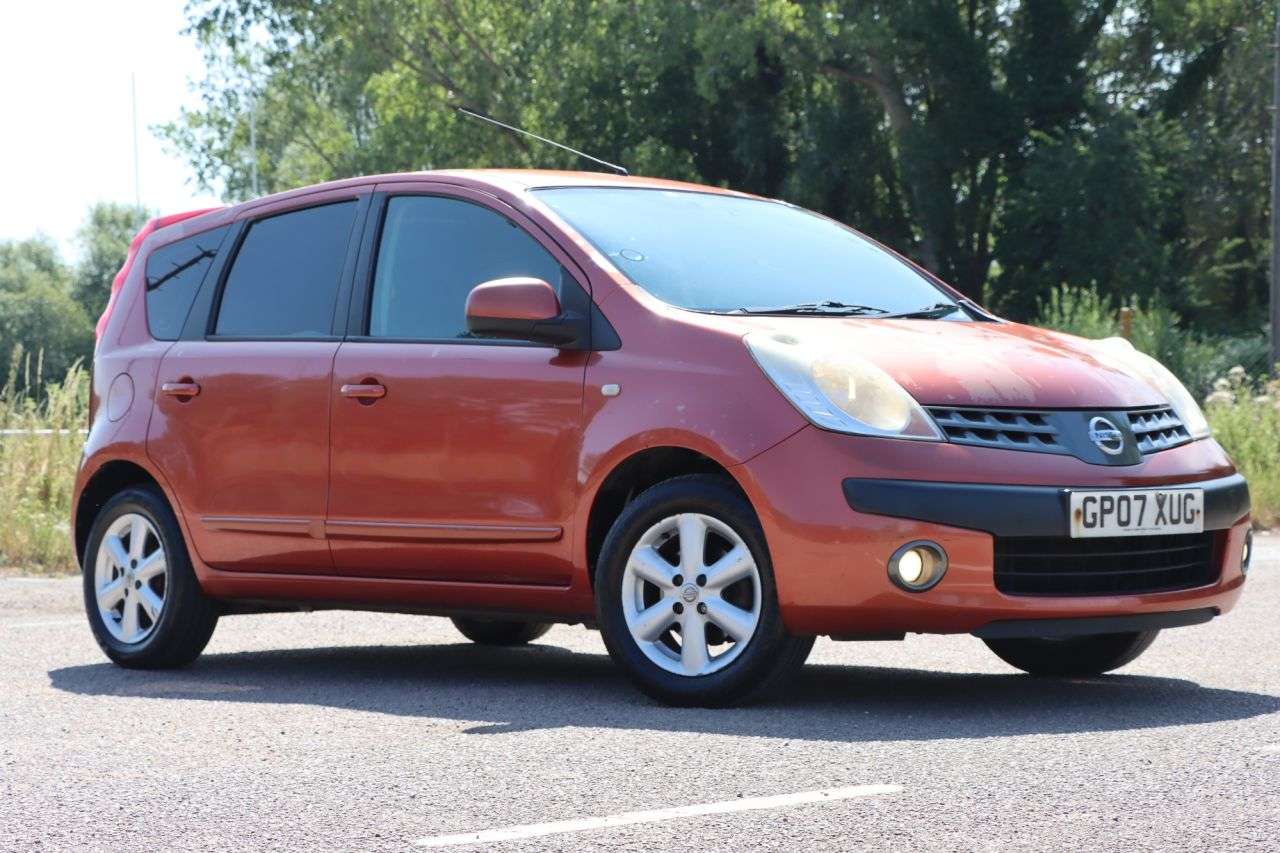A 2007 NISSAN NOTE 1.6 16v SE Hatchback 5dr Petrol Manual (156 g/km, 109 bhp) Just Serviced Re A 2007 NISSAN NOTE 1.6 16v SE Hatchback 5dr Petrol Manual (156 g/km, 109 bhp) Just Serviced Re