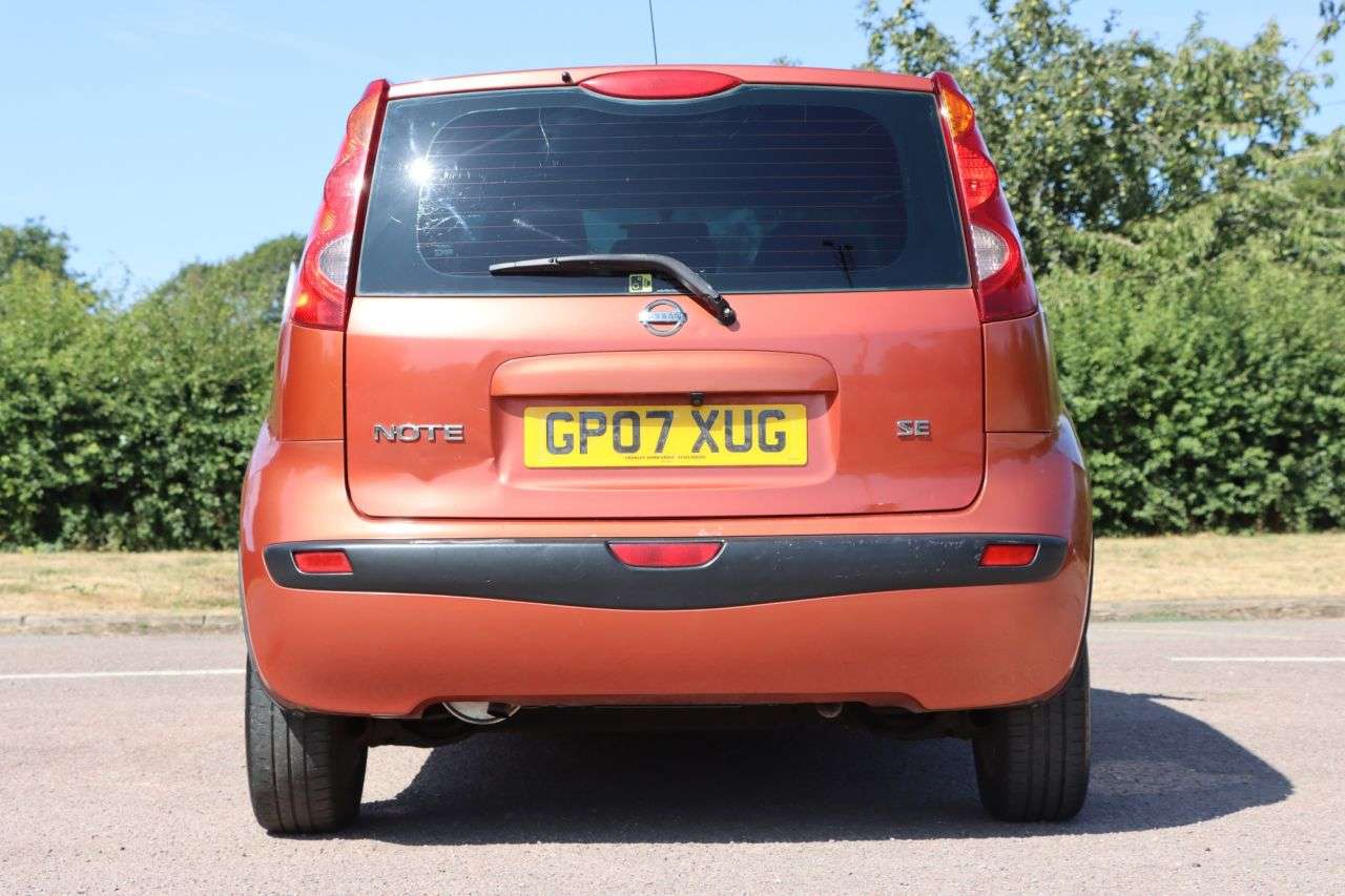 2007 NISSAN NOTE 2007 NISSAN NOTE