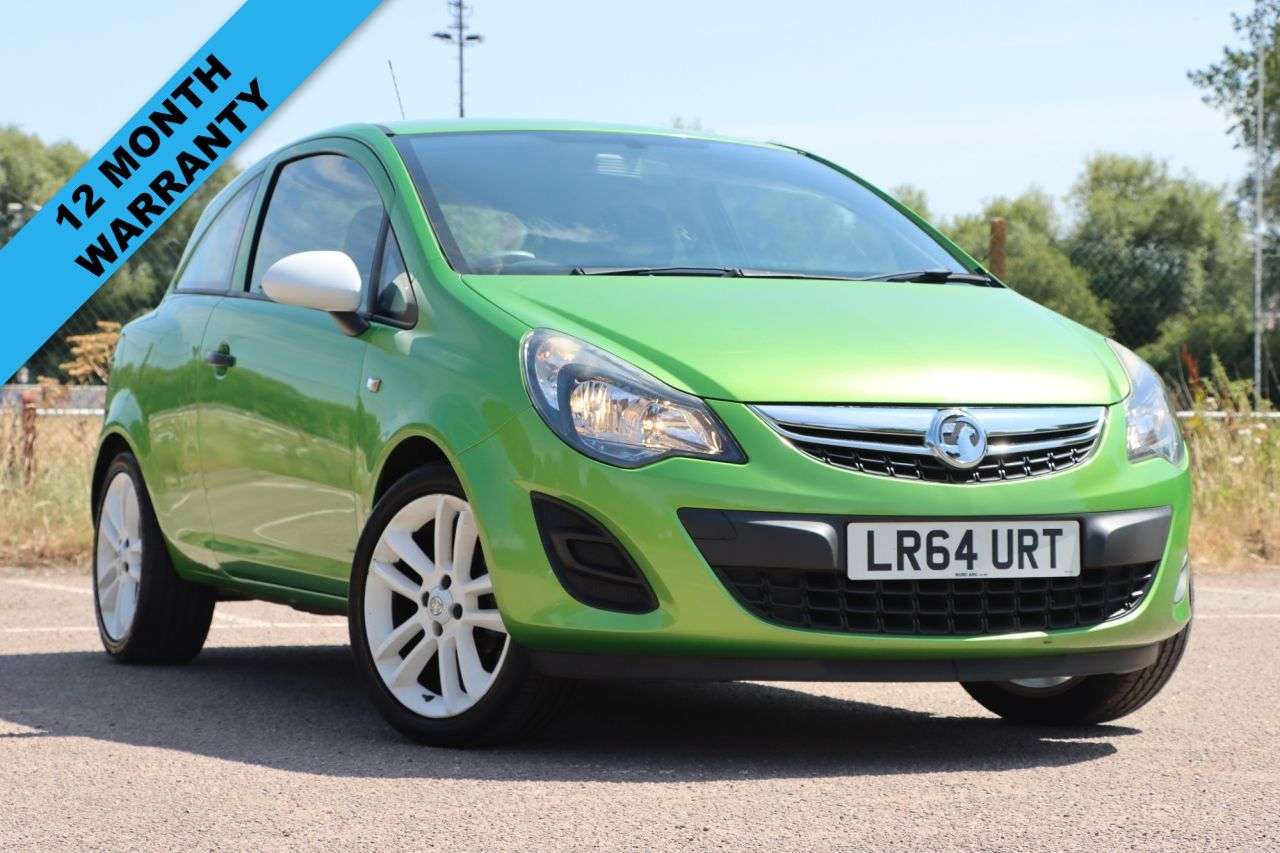 A 2014 VAUXHALL CORSA 1.2 16V Sting Hatchback 3dr Petrol Manual Euro 5 (A/C) (85 ps) Just Service A 2014 VAUXHALL CORSA 1.2 16V Sting Hatchback 3dr Petrol Manual Euro 5 (A/C) (85 ps) Just Service