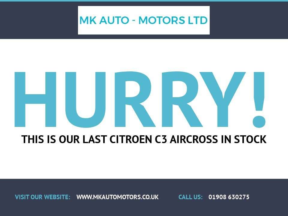 2018 CITROEN C3 AIRCROSS 2018 CITROEN C3 AIRCROSS