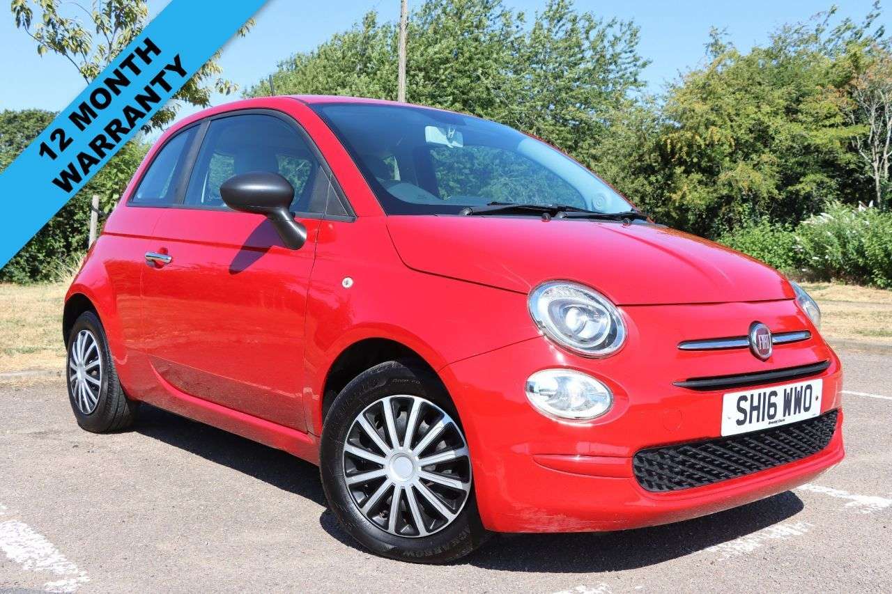 A 2016 FIAT 500 1.2 Pop Hatchback 3dr Petrol Manual Euro 6 (s/s) (69 bhp) Just Serviced Rea A 2016 FIAT 500 1.2 Pop Hatchback 3dr Petrol Manual Euro 6 (s/s) (69 bhp) Just Serviced Rea