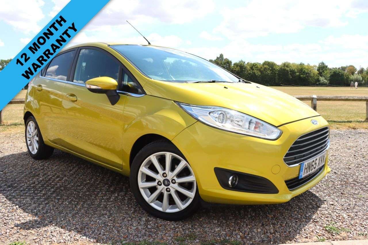 A 2015 FORD FIESTA 1.0T EcoBoost Titanium Hatchback 5dr Petrol Manual Euro 6 (s/s) (100 ps) Ju A 2015 FORD FIESTA 1.0T EcoBoost Titanium Hatchback 5dr Petrol Manual Euro 6 (s/s) (100 ps) Ju