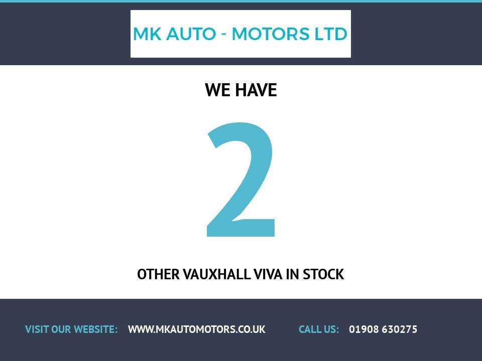 2015 VAUXHALL VIVA 2015 VAUXHALL VIVA