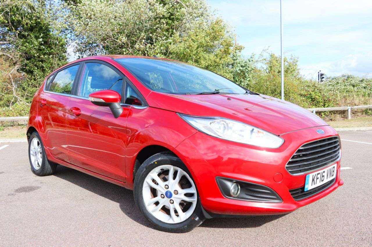 A 2016 FORD FIESTA 1.0T EcoBoost Zetec Hatchback 5dr Petrol Manual Euro 6 (s/s) (100 ps) Just A 2016 FORD FIESTA 1.0T EcoBoost Zetec Hatchback 5dr Petrol Manual Euro 6 (s/s) (100 ps) Just