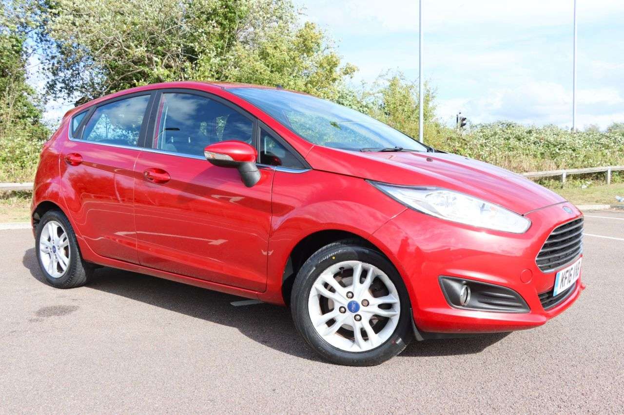 A 2016 FORD FIESTA 1.0T EcoBoost Zetec Hatchback 5dr Petrol Manual Euro 6 (s/s) (100 ps) Just A 2016 FORD FIESTA 1.0T EcoBoost Zetec Hatchback 5dr Petrol Manual Euro 6 (s/s) (100 ps) Just