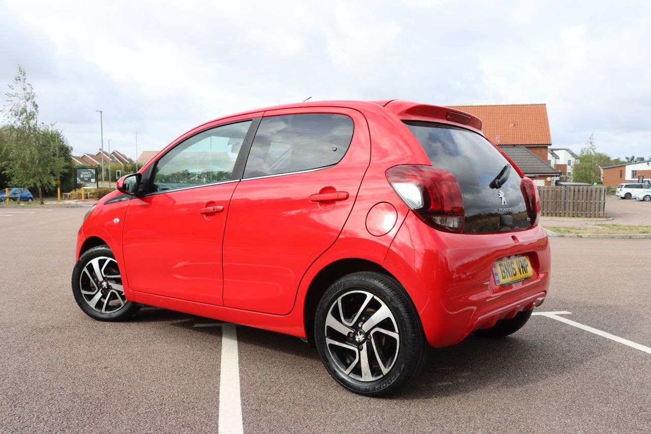A 2016 PEUGEOT 108 1.2 PureTech Allure Hatchback 5dr Petrol Manual Euro 6 (82 ps) Just Service A 2016 PEUGEOT 108 1.2 PureTech Allure Hatchback 5dr Petrol Manual Euro 6 (82 ps) Just Service