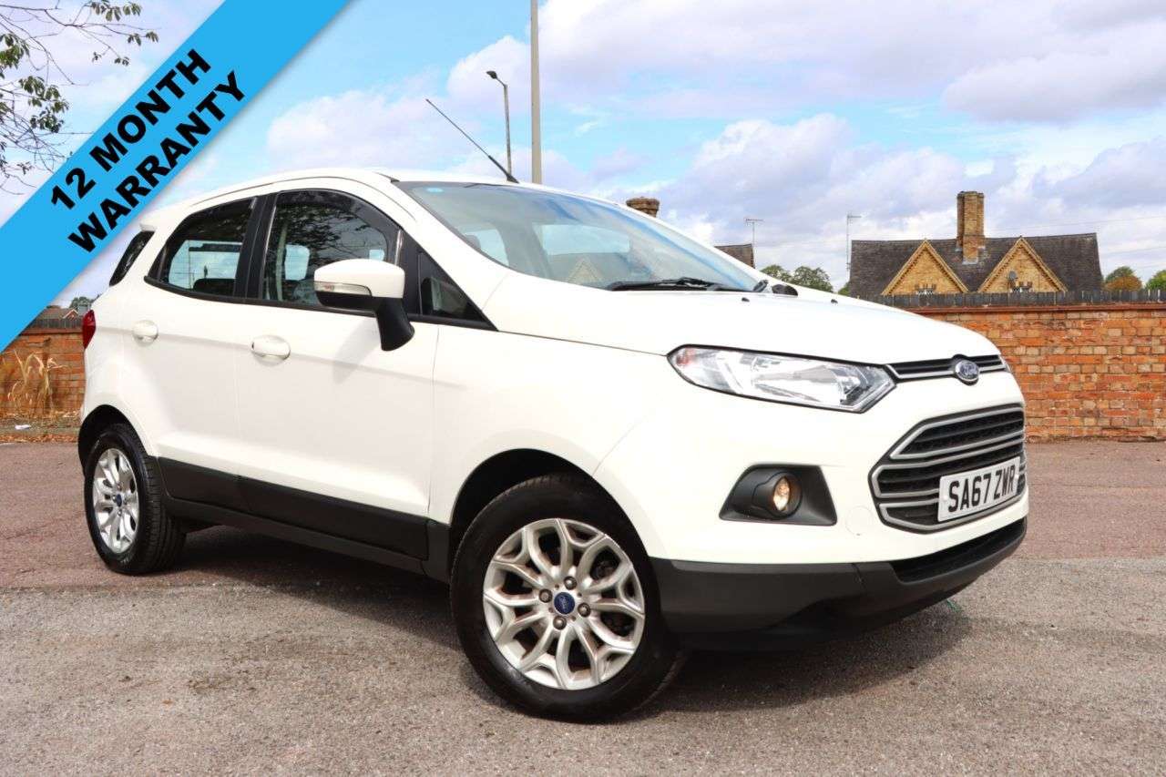 A 2017 FORD ECOSPORT 1.0T EcoBoost Zetec SUV 5dr Petrol Manual Euro 6 (s/s) (125 ps) Just Servic A 2017 FORD ECOSPORT 1.0T EcoBoost Zetec SUV 5dr Petrol Manual Euro 6 (s/s) (125 ps) Just Servic