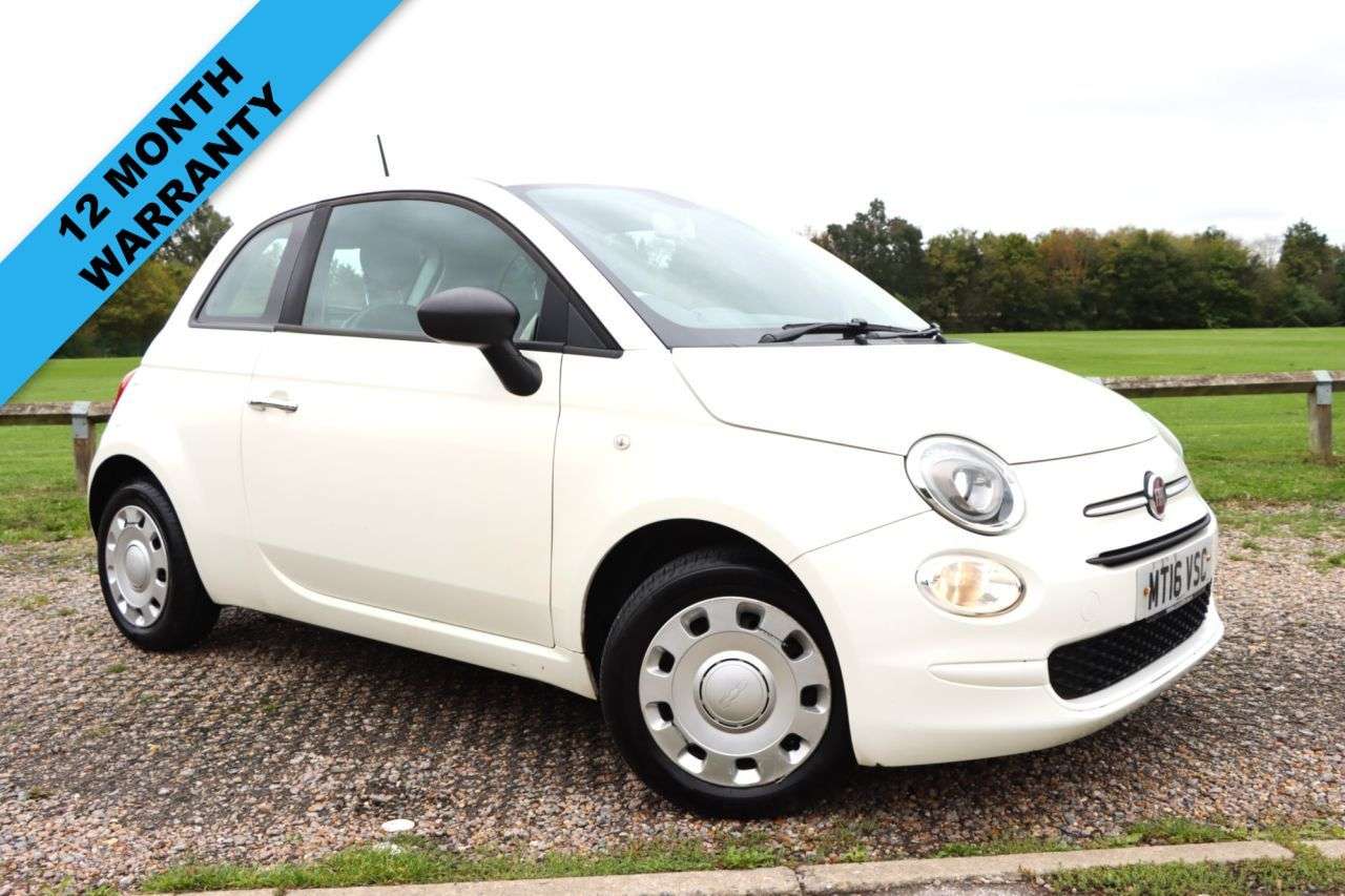A 2016 FIAT 500 1.2 Pop Hatchback 3dr Petrol Manual Euro 6 (s/s) (69 bhp) Just Serviced Rea A 2016 FIAT 500 1.2 Pop Hatchback 3dr Petrol Manual Euro 6 (s/s) (69 bhp) Just Serviced Rea