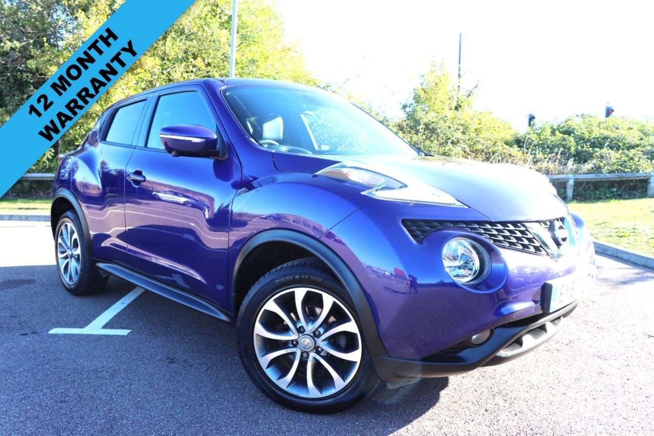 A 2017 NISSAN JUKE 1.2 DIG-T Tekna SUV 5dr Petrol Manual Euro 6 (s/s) (115 ps) Just Serviced R A 2017 NISSAN JUKE 1.2 DIG-T Tekna SUV 5dr Petrol Manual Euro 6 (s/s) (115 ps) Just Serviced R