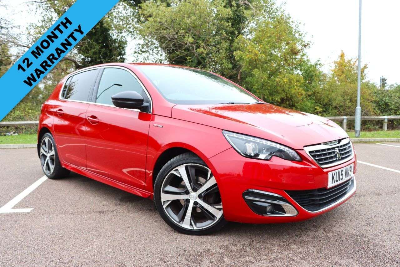 A 2015 PEUGEOT 308 1.6 HDi GT Line Hatchback 5dr Diesel Manual Euro 5 (s/s) (115 ps) Just Serv A 2015 PEUGEOT 308 1.6 HDi GT Line Hatchback 5dr Diesel Manual Euro 5 (s/s) (115 ps) Just Serv