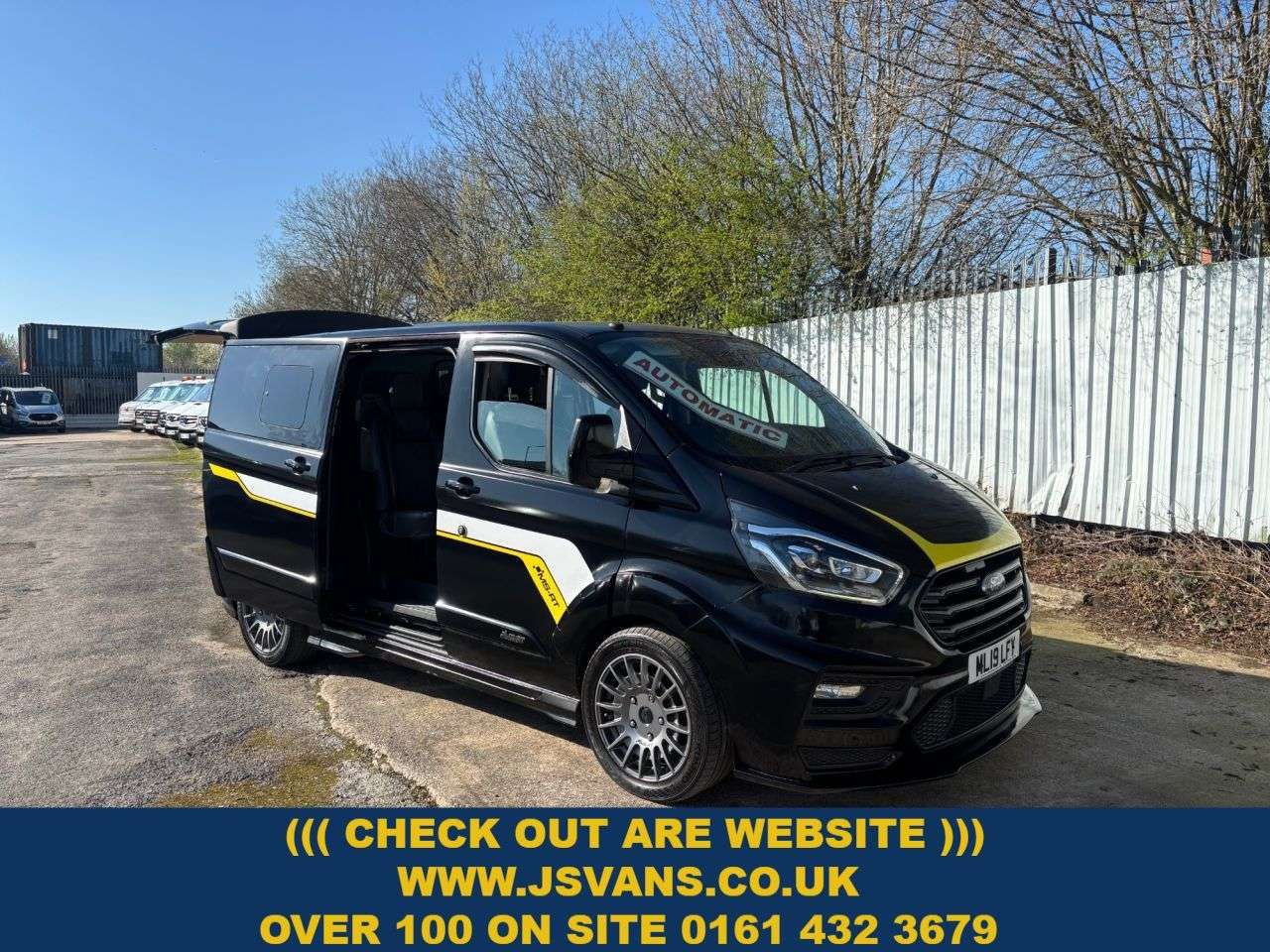 A 2019 FORD TRANSIT CUSTOM MS-RT AUTO CREW VAN TRADE SALE ONLY A 2019 FORD TRANSIT CUSTOM MS-RT AUTO CREW VAN TRADE SALE ONLY
