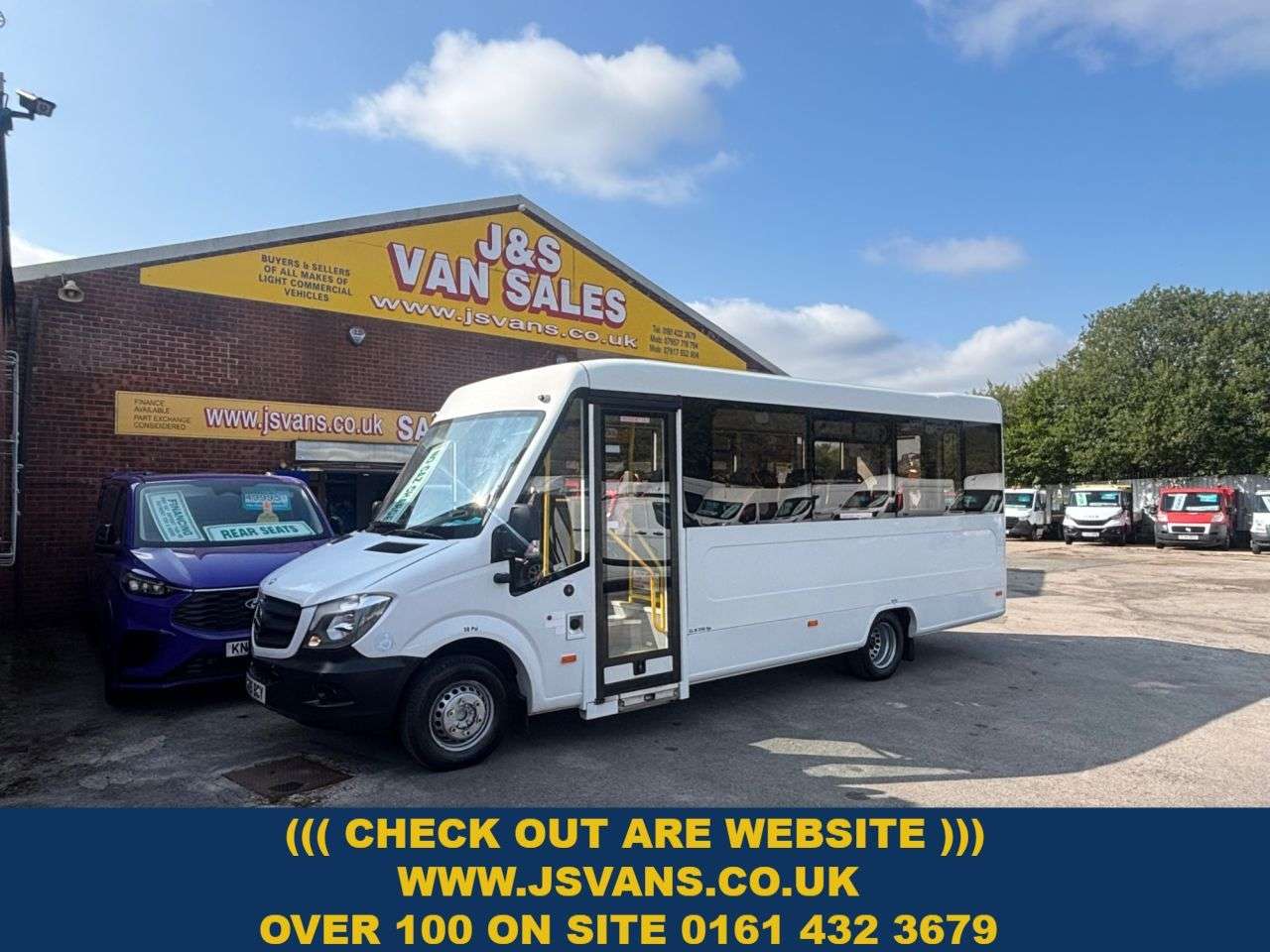 A 2015 MERCEDES-BENZ SPRINTER £18995 + VAT 513 CDI MELLOR MINIBUS AUTOMATIC LOW MLS A 2015 MERCEDES-BENZ SPRINTER £18995 + VAT 513 CDI MELLOR MINIBUS AUTOMATIC LOW MLS