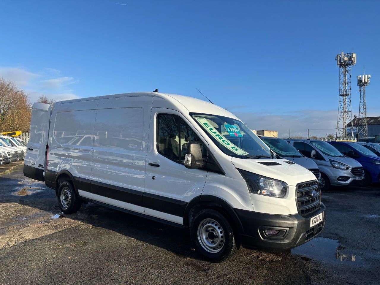A 2021 FORD TRANSIT 2.0 350 EcoBlue Leader Panel Van 5dr Diesel Manual FWD L3 H2 Euro 6 (s/s) ( A 2021 FORD TRANSIT 2.0 350 EcoBlue Leader Panel Van 5dr Diesel Manual FWD L3 H2 Euro 6 (s/s) (