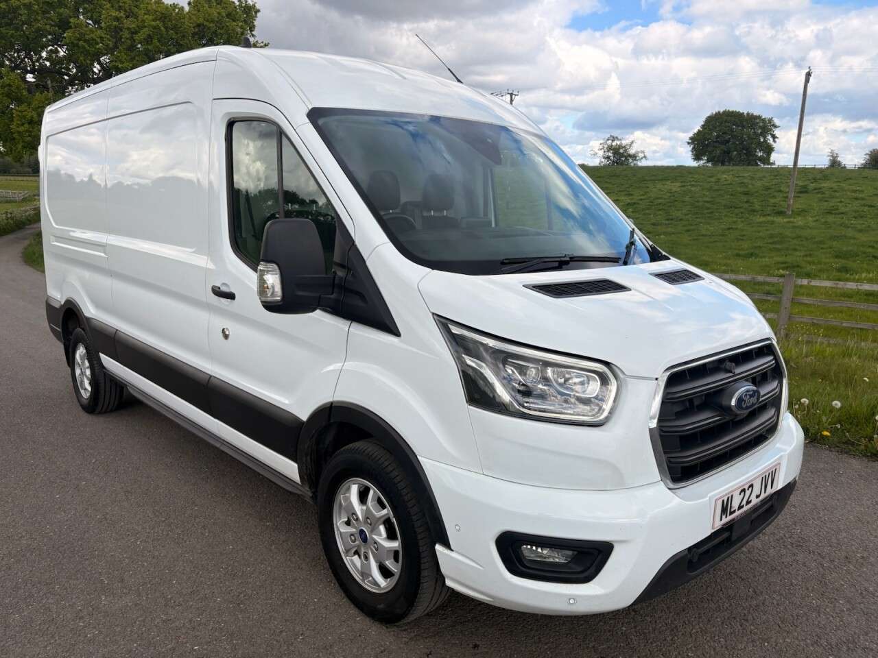 A 2022 FORD TRANSIT 2.0 350 EcoBlue MHEV Limited Panel Van 5dr Diesel Manual FWD L3 H2 Euro 6 ( A 2022 FORD TRANSIT 2.0 350 EcoBlue MHEV Limited Panel Van 5dr Diesel Manual FWD L3 H2 Euro 6 (