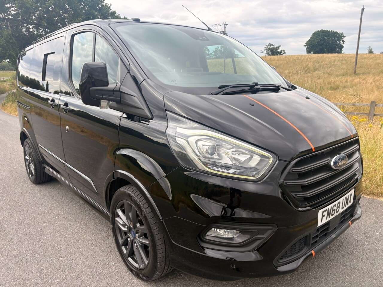 A 2018 FORD TRANSIT CUSTOM 2.0 290 EcoBlue Sport Panel Van 5dr Diesel Manual L1 H1 Euro 6 (170 ps) A 2018 FORD TRANSIT CUSTOM 2.0 290 EcoBlue Sport Panel Van 5dr Diesel Manual L1 H1 Euro 6 (170 ps)