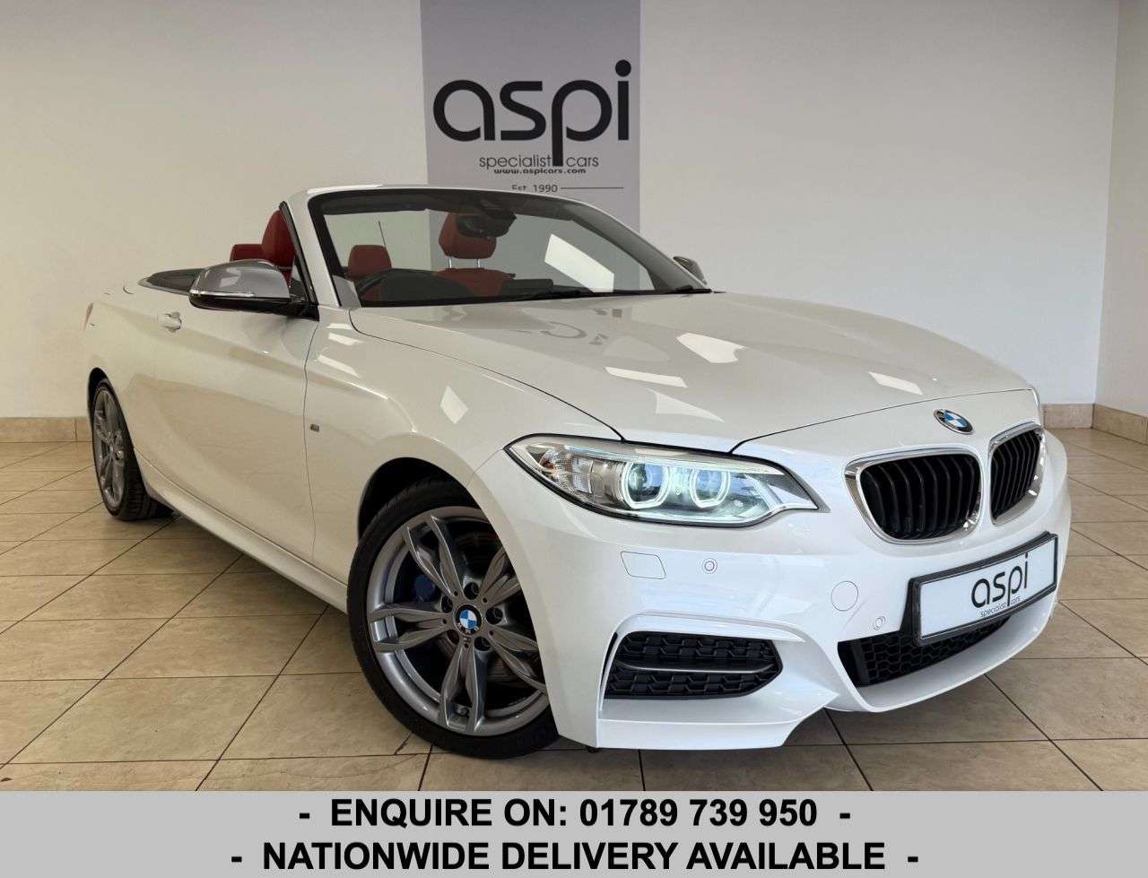 A 2016 BMW 2 SERIES 3.0 M240i Convertible 2dr Petrol Auto Euro 6 (s/s) (340 ps) FULL DETAILS - A 2016 BMW 2 SERIES 3.0 M240i Convertible 2dr Petrol Auto Euro 6 (s/s) (340 ps) FULL DETAILS -