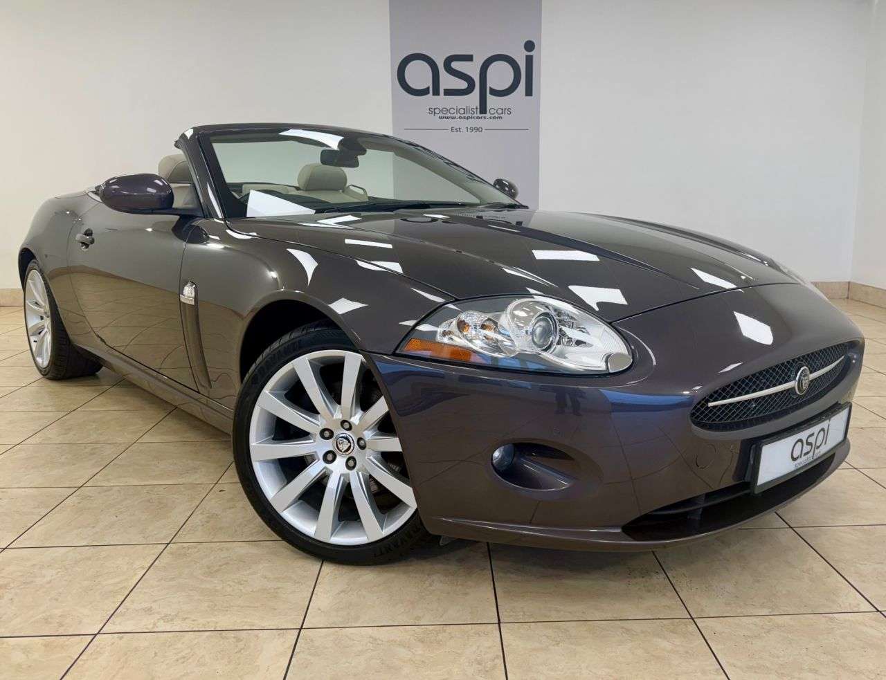 A 2008 JAGUAR XK 4.2 V8 Convertible 2dr Petrol Auto Euro 4 (300 ps) FULL DETAILS - WWW.ASPIC A 2008 JAGUAR XK 4.2 V8 Convertible 2dr Petrol Auto Euro 4 (300 ps) FULL DETAILS - WWW.ASPIC