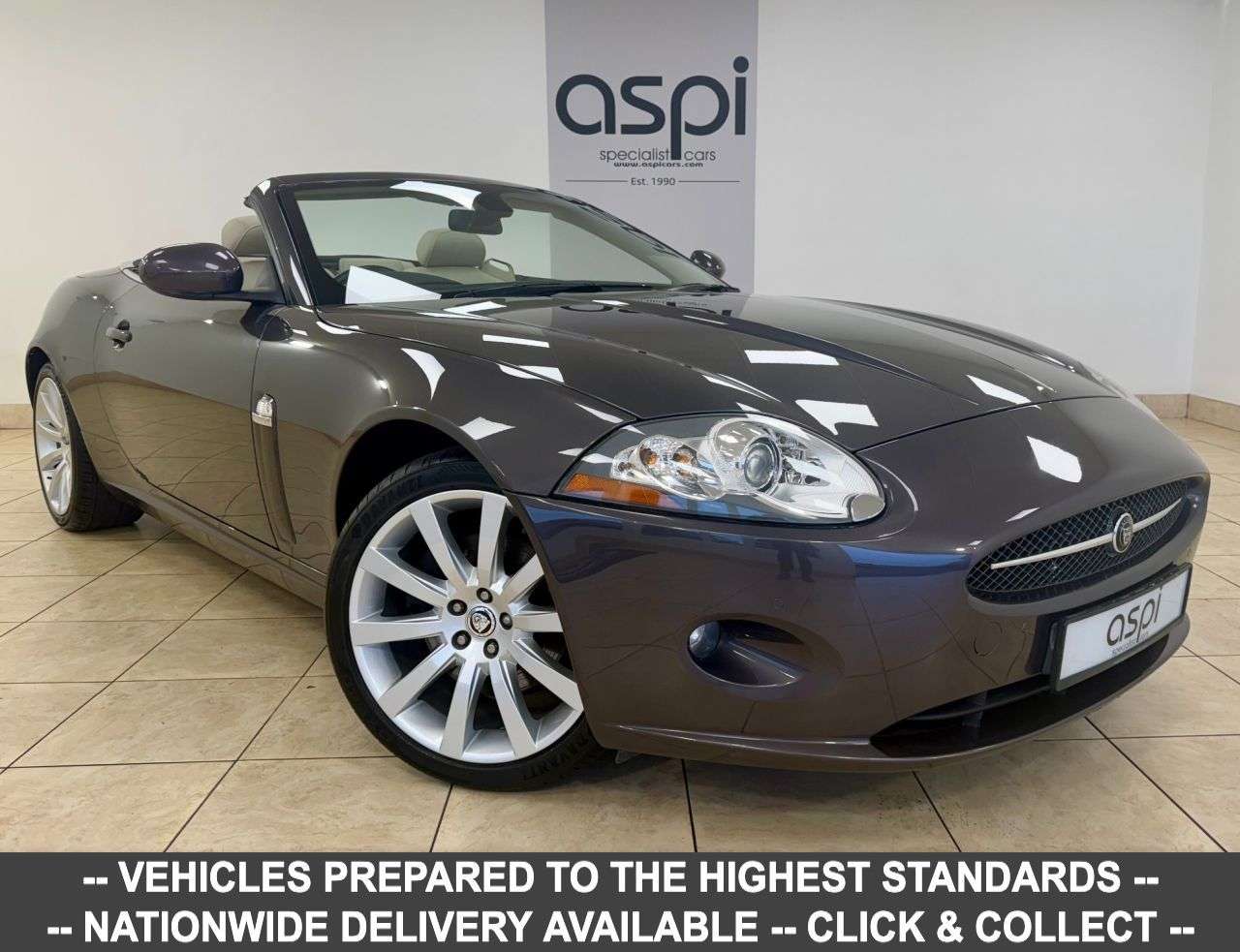 A 2008 JAGUAR XK 4.2 V8 Convertible 2dr Petrol Auto Euro 4 (300 ps) FULL DETAILS - WWW.ASPIC A 2008 JAGUAR XK 4.2 V8 Convertible 2dr Petrol Auto Euro 4 (300 ps) FULL DETAILS - WWW.ASPIC