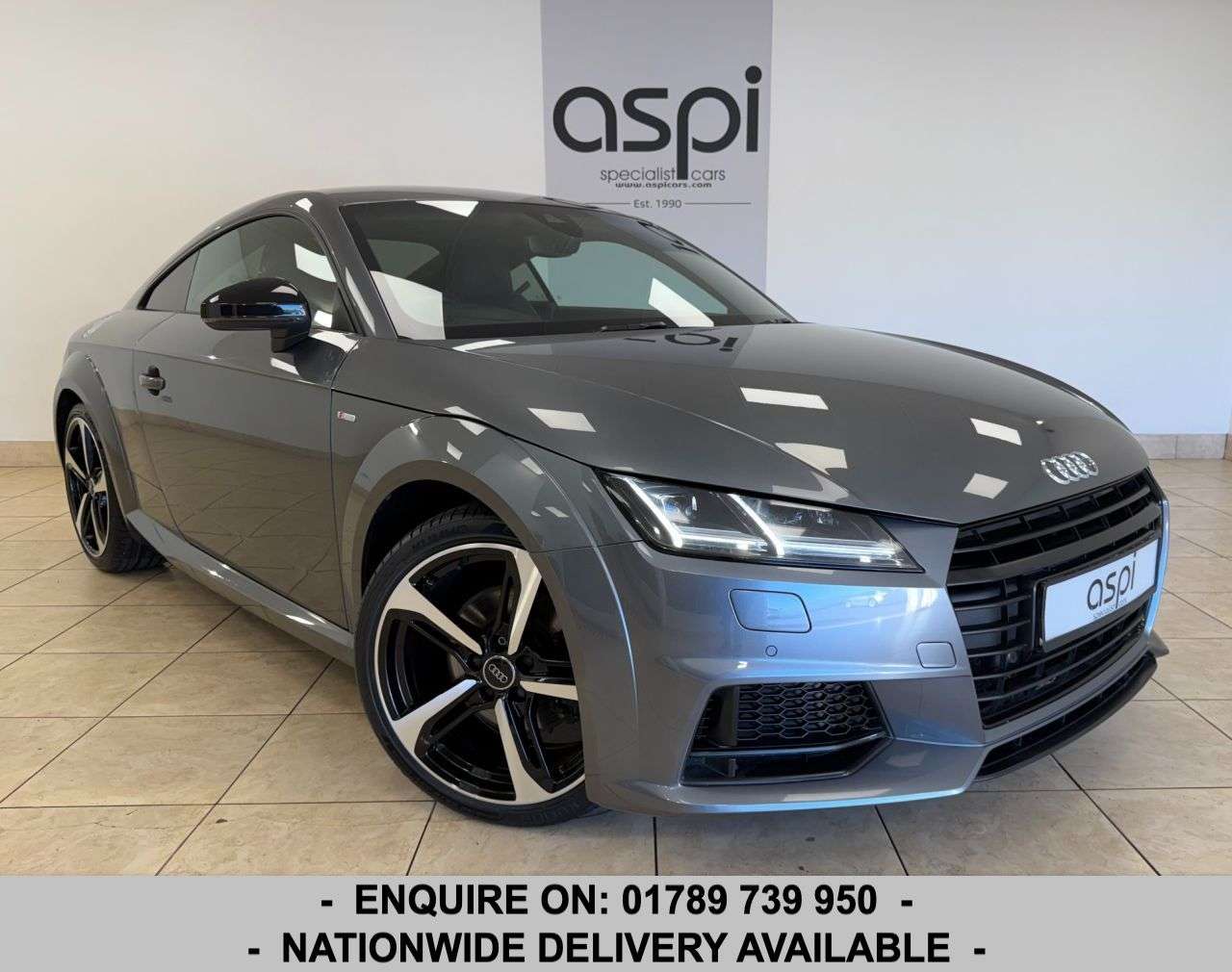 A 2018 AUDI TT 2.0 TFSI Black Edition Coupe 3dr Petrol S Tronic Euro 6 (s/s) (230 ps) FULL A 2018 AUDI TT 2.0 TFSI Black Edition Coupe 3dr Petrol S Tronic Euro 6 (s/s) (230 ps) FULL