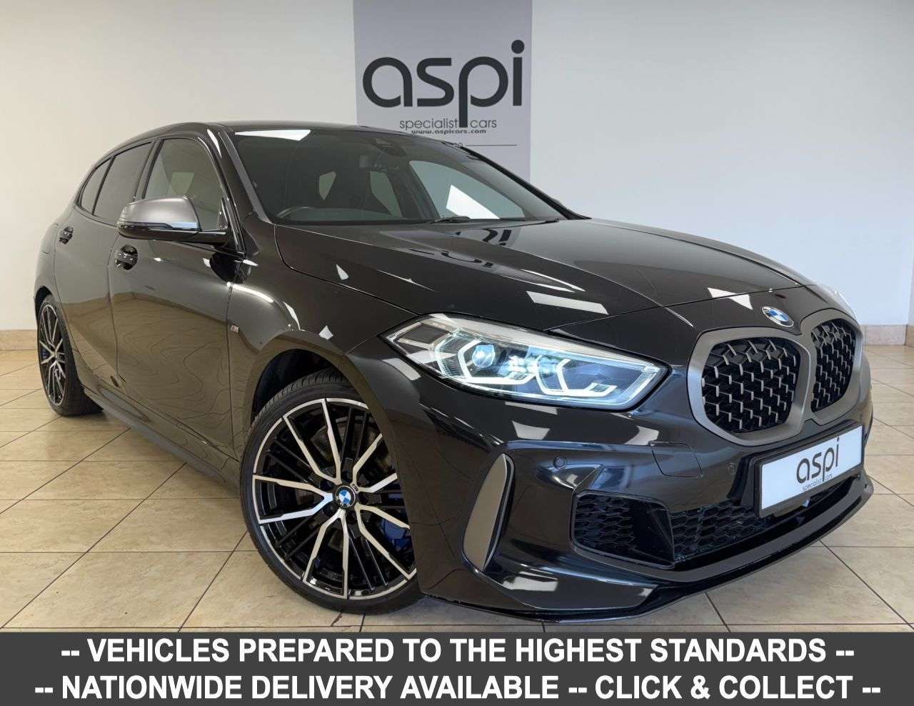 A 2020 BMW 1 SERIES 2.0 M135i Hatchback 5dr Petrol Auto xDrive Euro 6 (s/s) (306 ps) ELEC F/MIR A 2020 BMW 1 SERIES 2.0 M135i Hatchback 5dr Petrol Auto xDrive Euro 6 (s/s) (306 ps) ELEC F/MIR