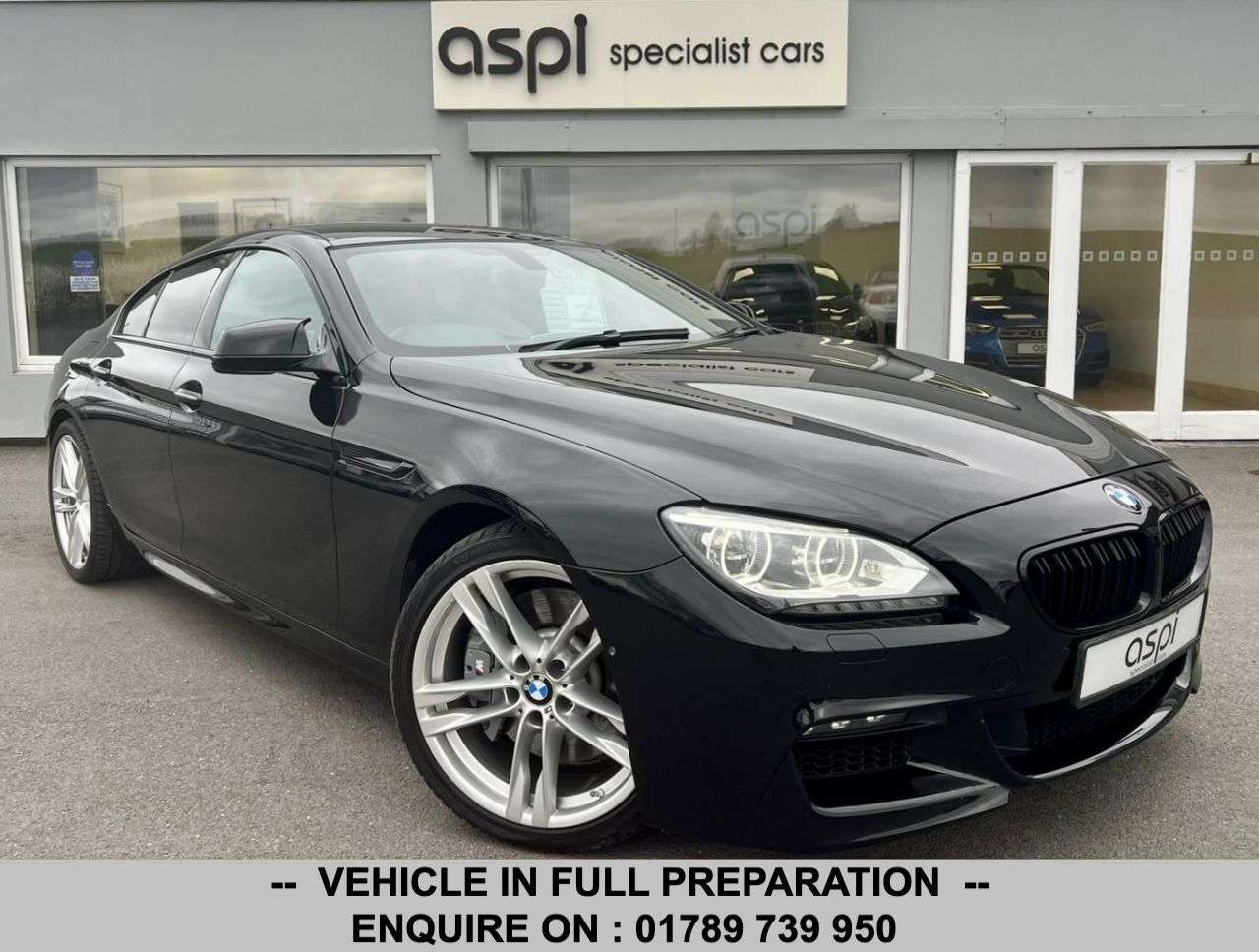 A 2014 BMW 6 SERIES GRAN COUPE 4.4 650i V8 M Sport Saloon 4dr Petrol Auto Euro 6 (s/s) (450 ps) FULL DETAI A 2014 BMW 6 SERIES GRAN COUPE 4.4 650i V8 M Sport Saloon 4dr Petrol Auto Euro 6 (s/s) (450 ps) FULL DETAI