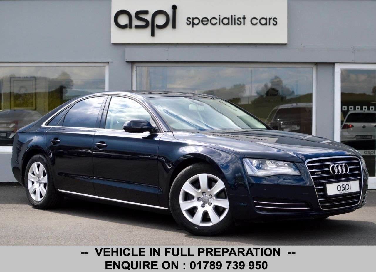 A 2013 AUDI A8 3.0 TDI V6 SE Saloon 4dr Diesel Tiptronic quattro Euro 5 (s/s) (250 ps) FUL A 2013 AUDI A8 3.0 TDI V6 SE Saloon 4dr Diesel Tiptronic quattro Euro 5 (s/s) (250 ps) FUL