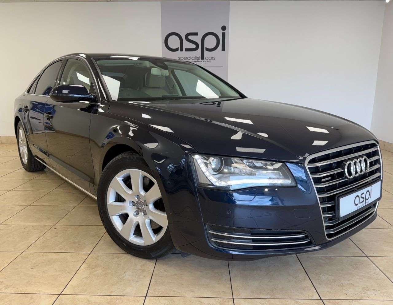 A 2013 AUDI A8 3.0 TDI V6 SE Saloon 4dr Diesel Tiptronic quattro Euro 5 (s/s) (250 ps) FUL A 2013 AUDI A8 3.0 TDI V6 SE Saloon 4dr Diesel Tiptronic quattro Euro 5 (s/s) (250 ps) FUL