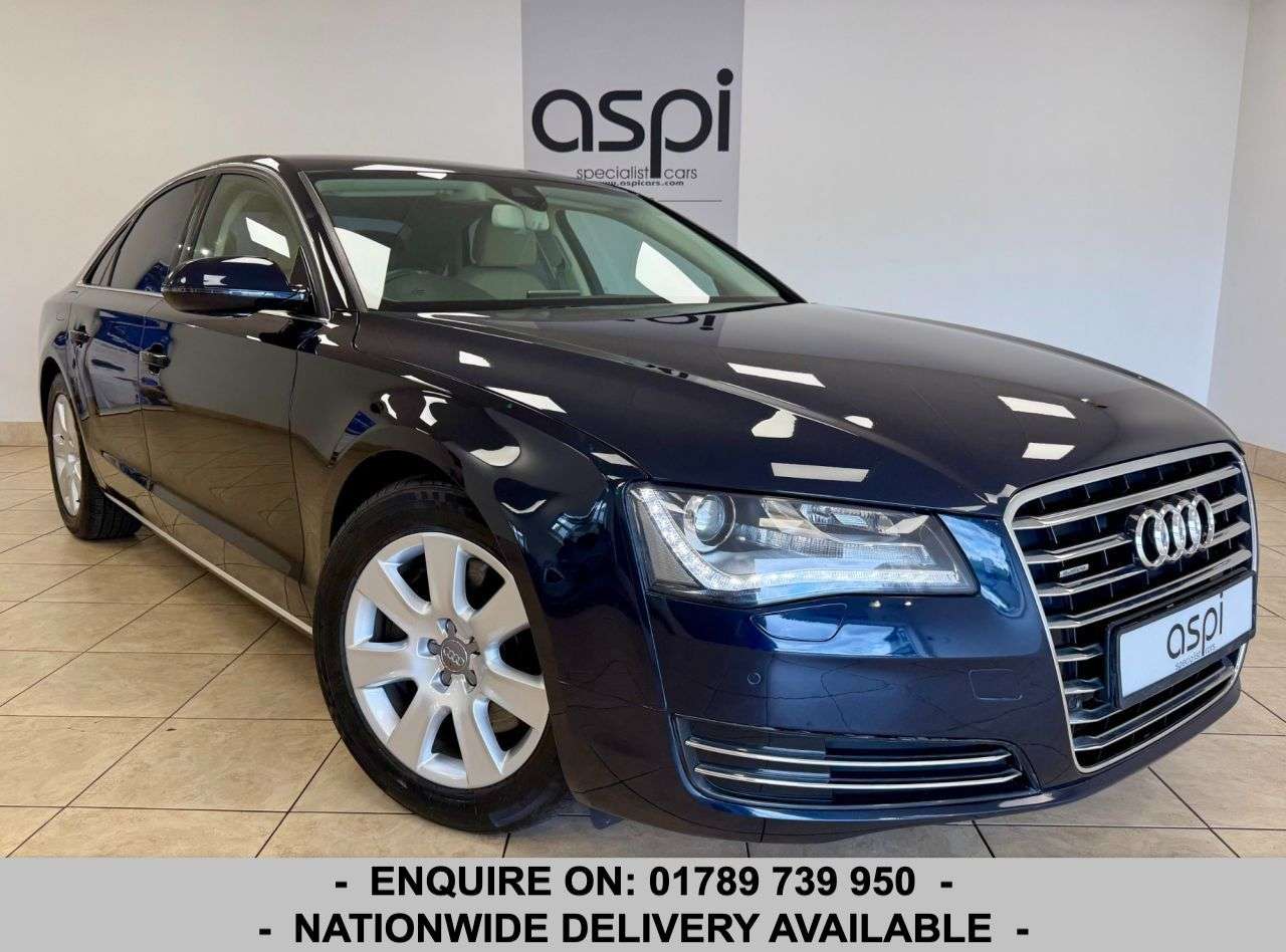 A 2013 AUDI A8 3.0 TDI V6 SE Saloon 4dr Diesel Tiptronic quattro Euro 5 (s/s) (250 ps) FUL A 2013 AUDI A8 3.0 TDI V6 SE Saloon 4dr Diesel Tiptronic quattro Euro 5 (s/s) (250 ps) FUL