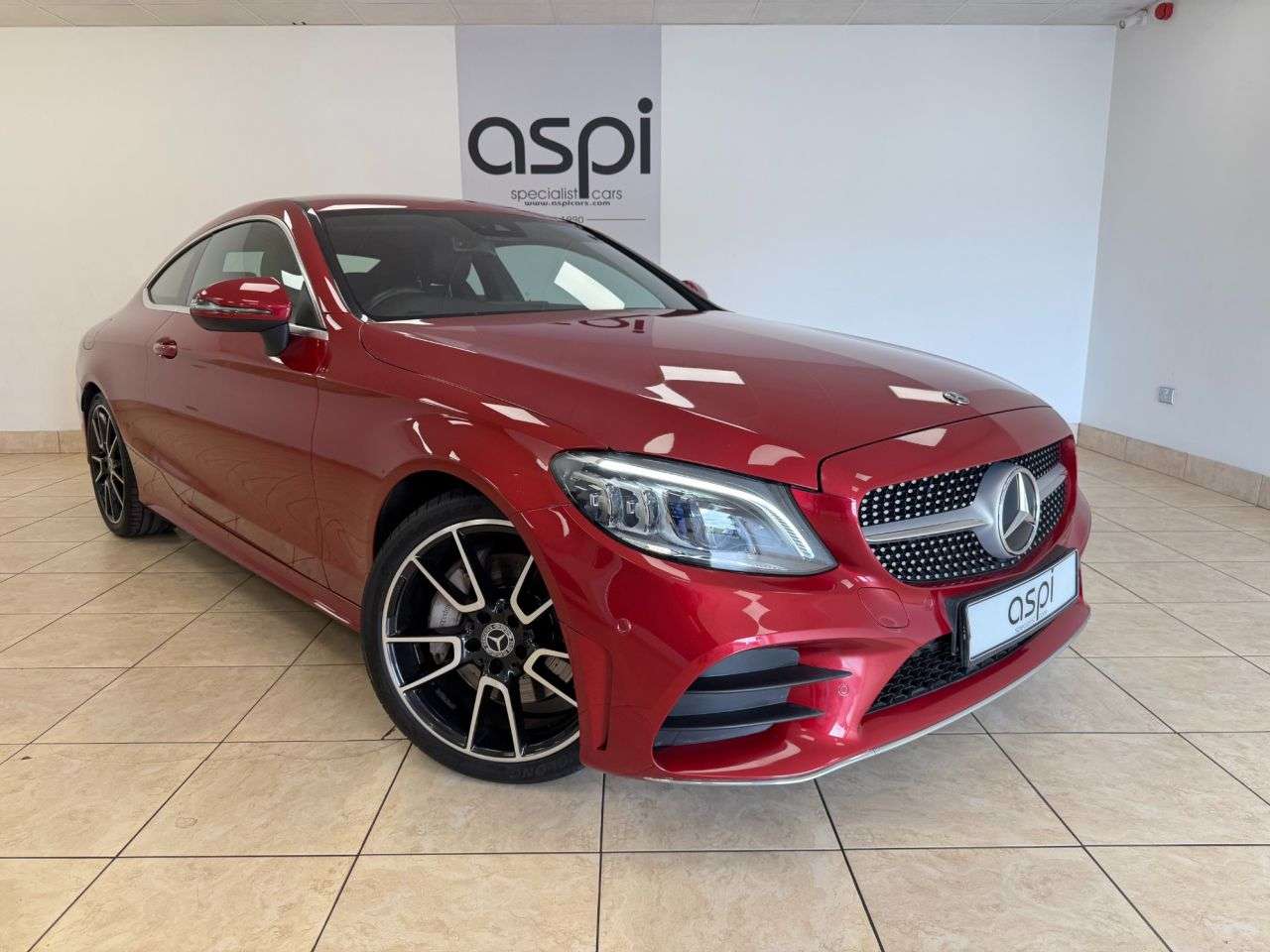 A 2019 MERCEDES-BENZ C-CLASS 2.0 C300 AMG Line (Premium) Coupe 2dr Petrol G-Tronic+ Euro 6 (s/s) (258 ps A 2019 MERCEDES-BENZ C-CLASS 2.0 C300 AMG Line (Premium) Coupe 2dr Petrol G-Tronic+ Euro 6 (s/s) (258 ps