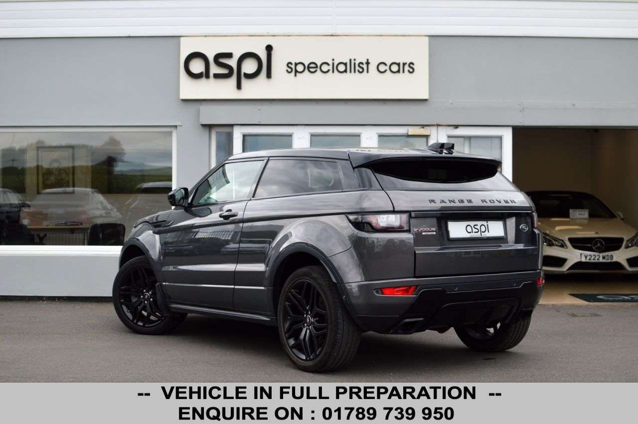 A 2016 LAND ROVER RANGE ROVER EVOQUE 2.0 Si4 HSE Dynamic Coupe 3dr Petrol Auto 4WD Euro 6 (s/s) (240 ps) FULL DE A 2016 LAND ROVER RANGE ROVER EVOQUE 2.0 Si4 HSE Dynamic Coupe 3dr Petrol Auto 4WD Euro 6 (s/s) (240 ps) FULL DE