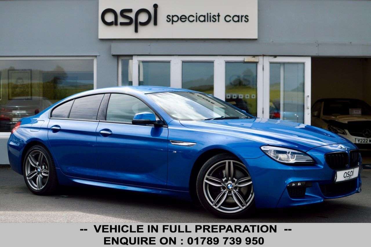 A 2018 BMW 6 SERIES GRAN COUPE 3.0 640d M Sport Saloon 4dr Diesel Auto Euro 6 (s/s) (313 ps) HEATED F/SEAT A 2018 BMW 6 SERIES GRAN COUPE 3.0 640d M Sport Saloon 4dr Diesel Auto Euro 6 (s/s) (313 ps) HEATED F/SEAT