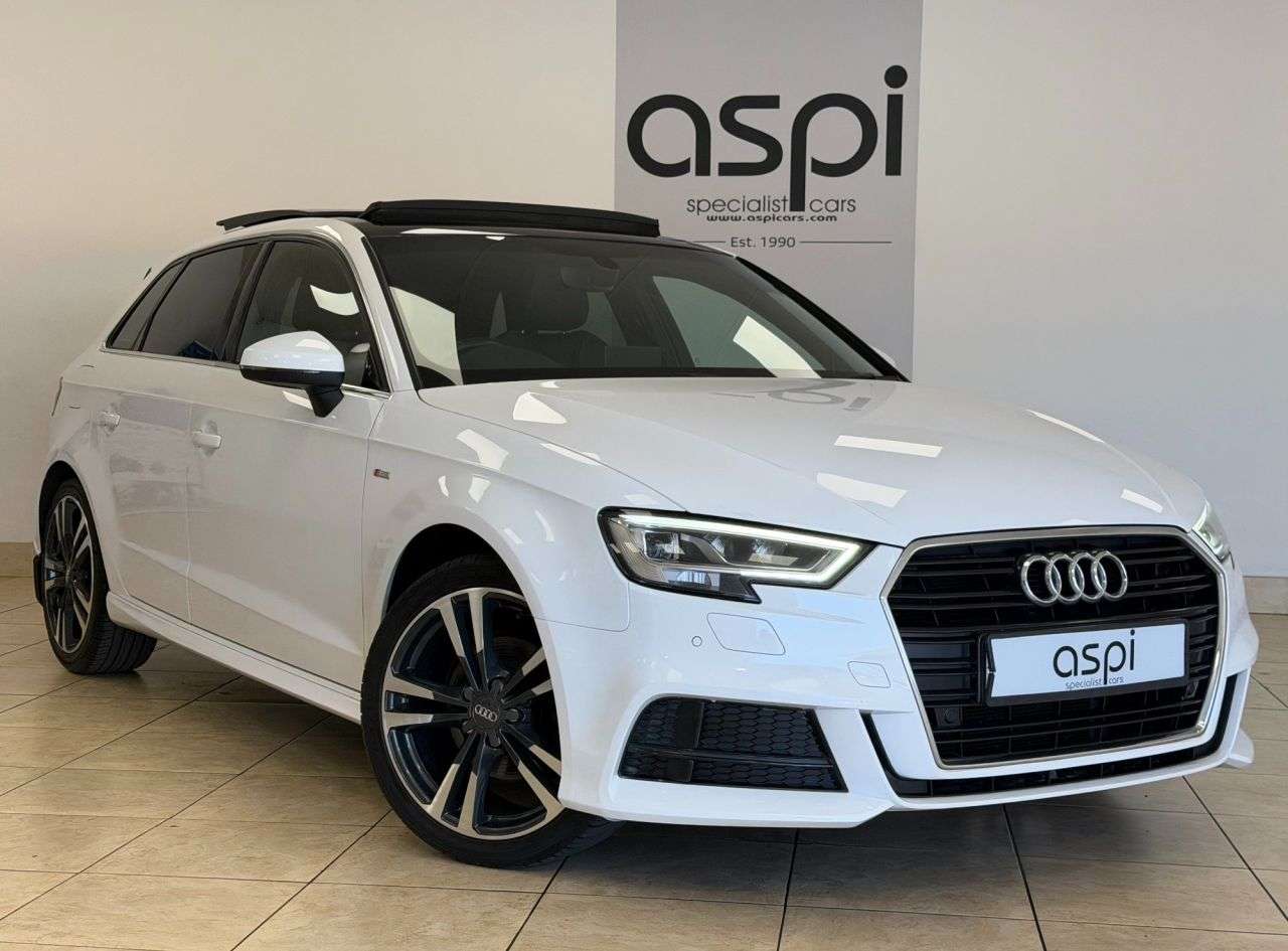 A 2018 AUDI A3 1.5 TFSI CoD S line Sportback 5dr Petrol S Tronic Euro 6 (s/s) (150 ps) FUL A 2018 AUDI A3 1.5 TFSI CoD S line Sportback 5dr Petrol S Tronic Euro 6 (s/s) (150 ps) FUL