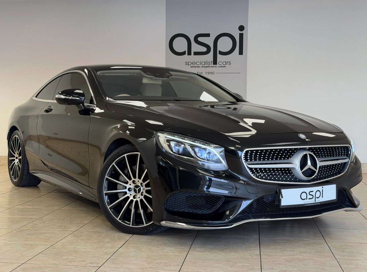 A 2015 MERCEDES-BENZ S CLASS 4.7 S500 V8 AMG Line (Premium) Coupe 2dr Petrol G-Tronic Euro 6 (s/s) (455 A 2015 MERCEDES-BENZ S CLASS 4.7 S500 V8 AMG Line (Premium) Coupe 2dr Petrol G-Tronic Euro 6 (s/s) (455