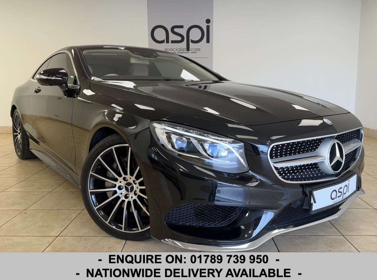 A 2015 MERCEDES-BENZ S CLASS 4.7 S500 V8 AMG Line (Premium) Coupe 2dr Petrol G-Tronic Euro 6 (s/s) (455 A 2015 MERCEDES-BENZ S CLASS 4.7 S500 V8 AMG Line (Premium) Coupe 2dr Petrol G-Tronic Euro 6 (s/s) (455