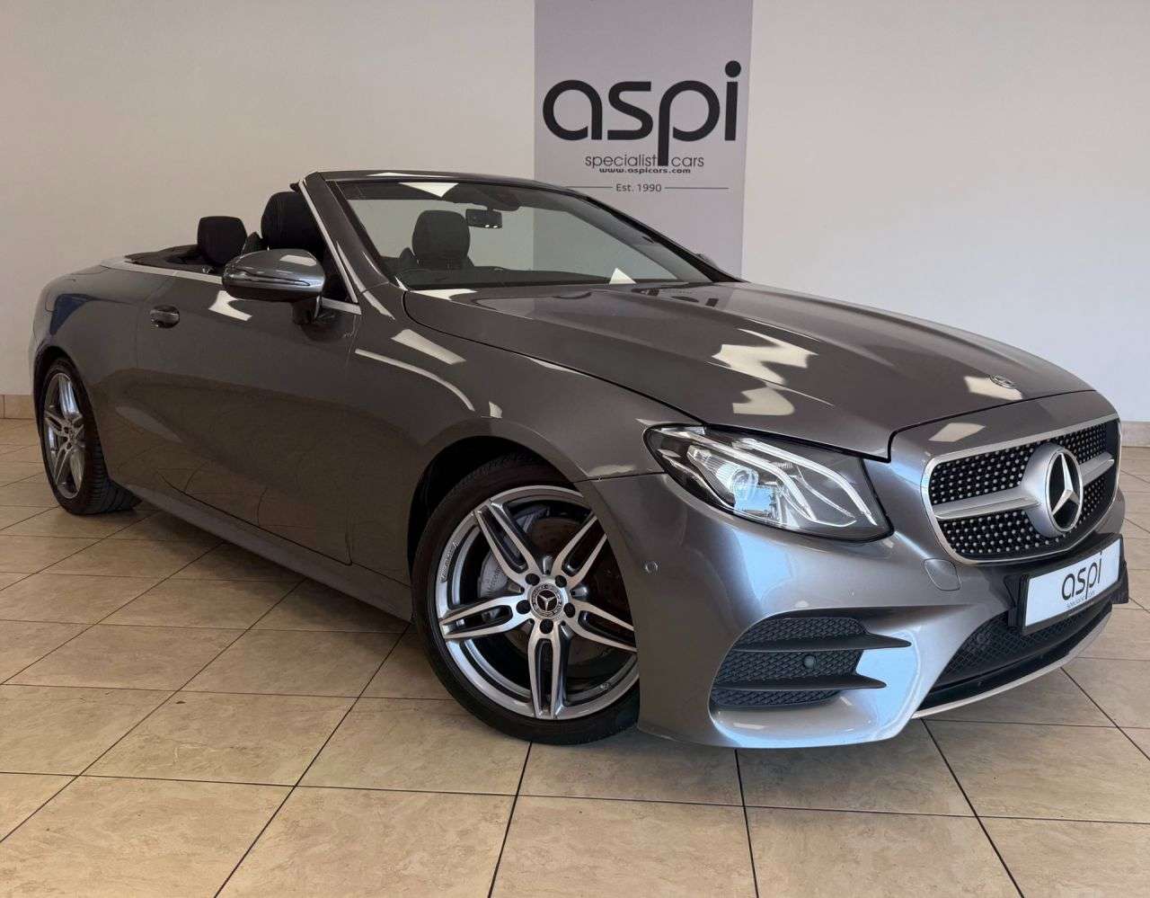 A 2019 MERCEDES-BENZ E CLASS 2.0 E220d AMG Line Cabriolet 2dr Diesel G-Tronic+ Euro 6 (s/s) (194 ps) AIR A 2019 MERCEDES-BENZ E CLASS 2.0 E220d AMG Line Cabriolet 2dr Diesel G-Tronic+ Euro 6 (s/s) (194 ps) AIR