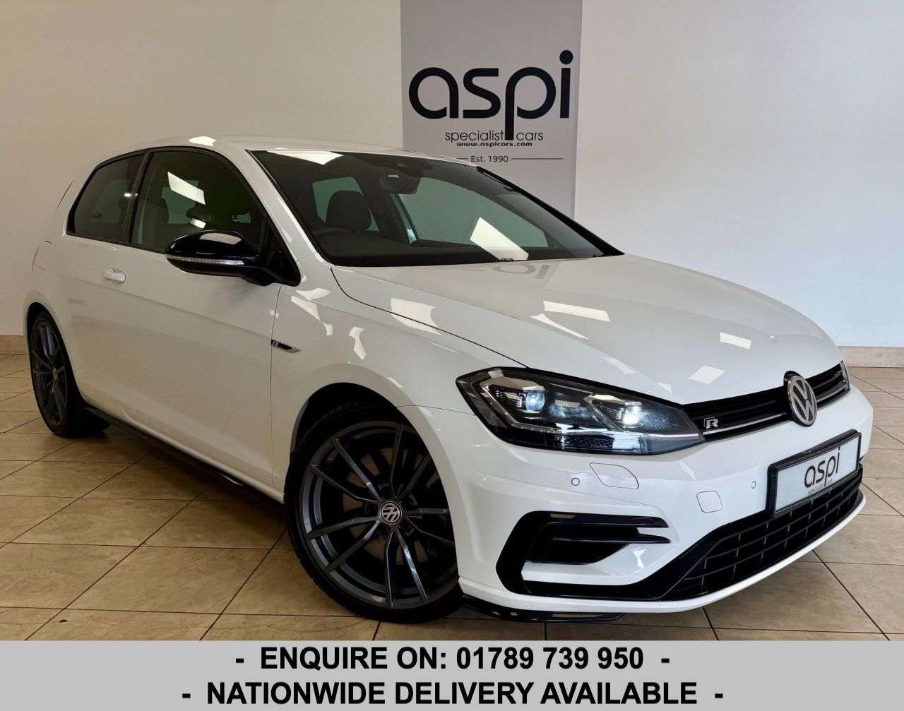 A 2019 VOLKSWAGEN GOLF 2.0 TSI R Hatchback 3dr Petrol DSG 4Motion Euro 6 (s/s) (300 ps) APPLE CARP A 2019 VOLKSWAGEN GOLF 2.0 TSI R Hatchback 3dr Petrol DSG 4Motion Euro 6 (s/s) (300 ps) APPLE CARP