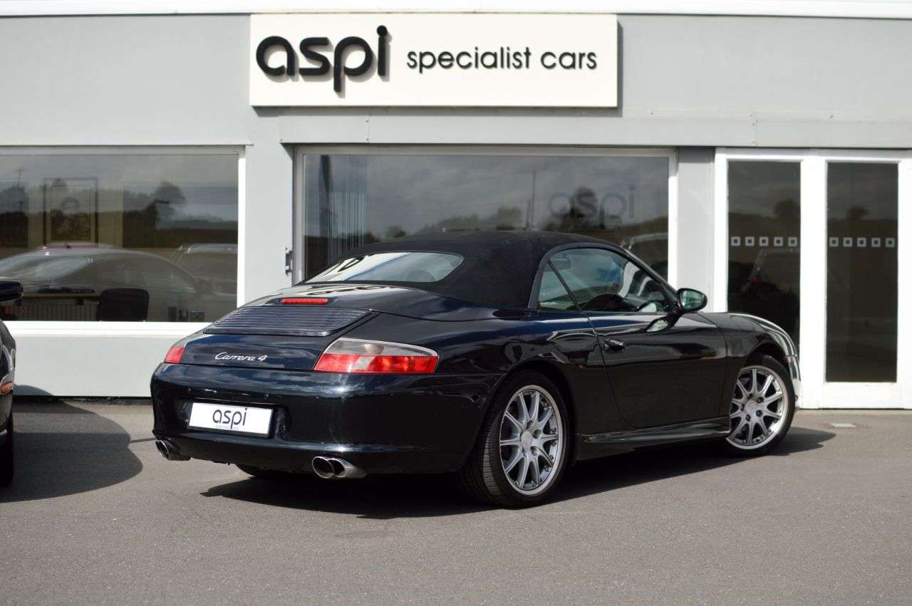 A 2003 PORSCHE 911 3.6 964 Carrera 4 Convertible 2dr Petrol Automatic AWD (250 bhp) APPLE CARP A 2003 PORSCHE 911 3.6 964 Carrera 4 Convertible 2dr Petrol Automatic AWD (250 bhp) APPLE CARP