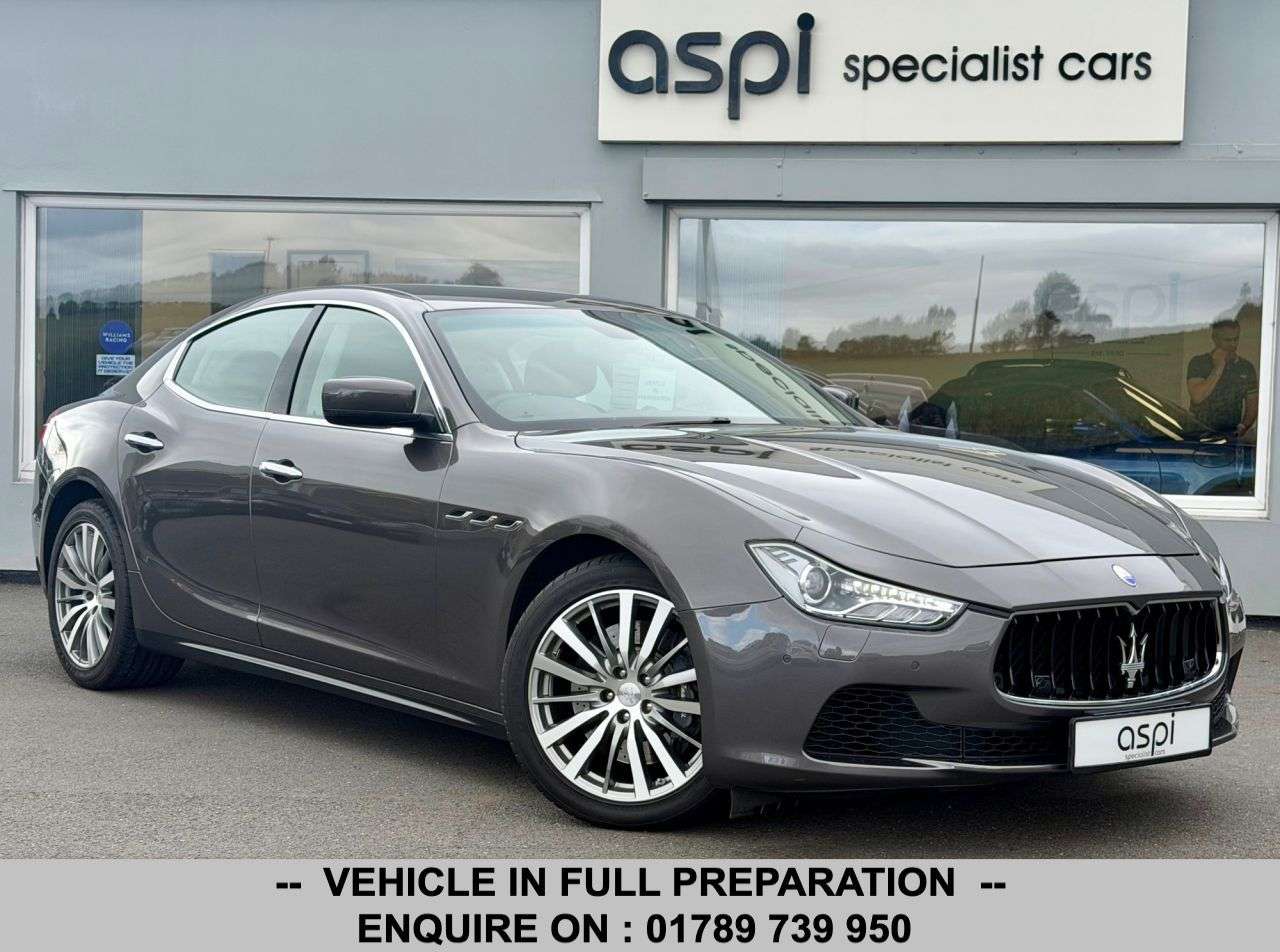 A 2015 MASERATI GHIBLI 3.0 V6 Saloon 4dr Petrol ZF Euro 5 (330 ps) A 2015 MASERATI GHIBLI 3.0 V6 Saloon 4dr Petrol ZF Euro 5 (330 ps)