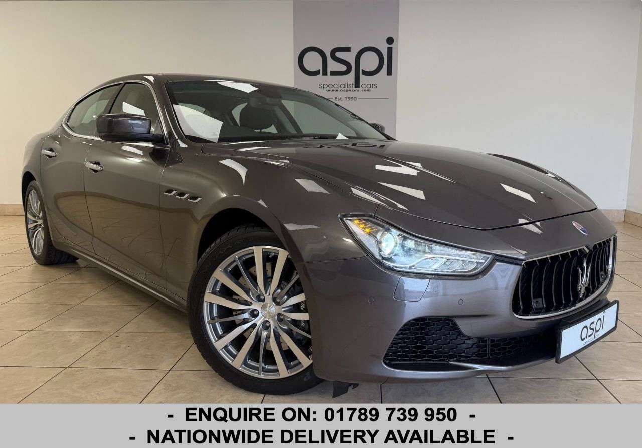 A 2015 MASERATI GHIBLI 3.0 V6 Saloon 4dr Petrol ZF Euro 5 (330 ps) FULL DETAILS - WWW.ASPICARS.COM A 2015 MASERATI GHIBLI 3.0 V6 Saloon 4dr Petrol ZF Euro 5 (330 ps) FULL DETAILS - WWW.ASPICARS.COM