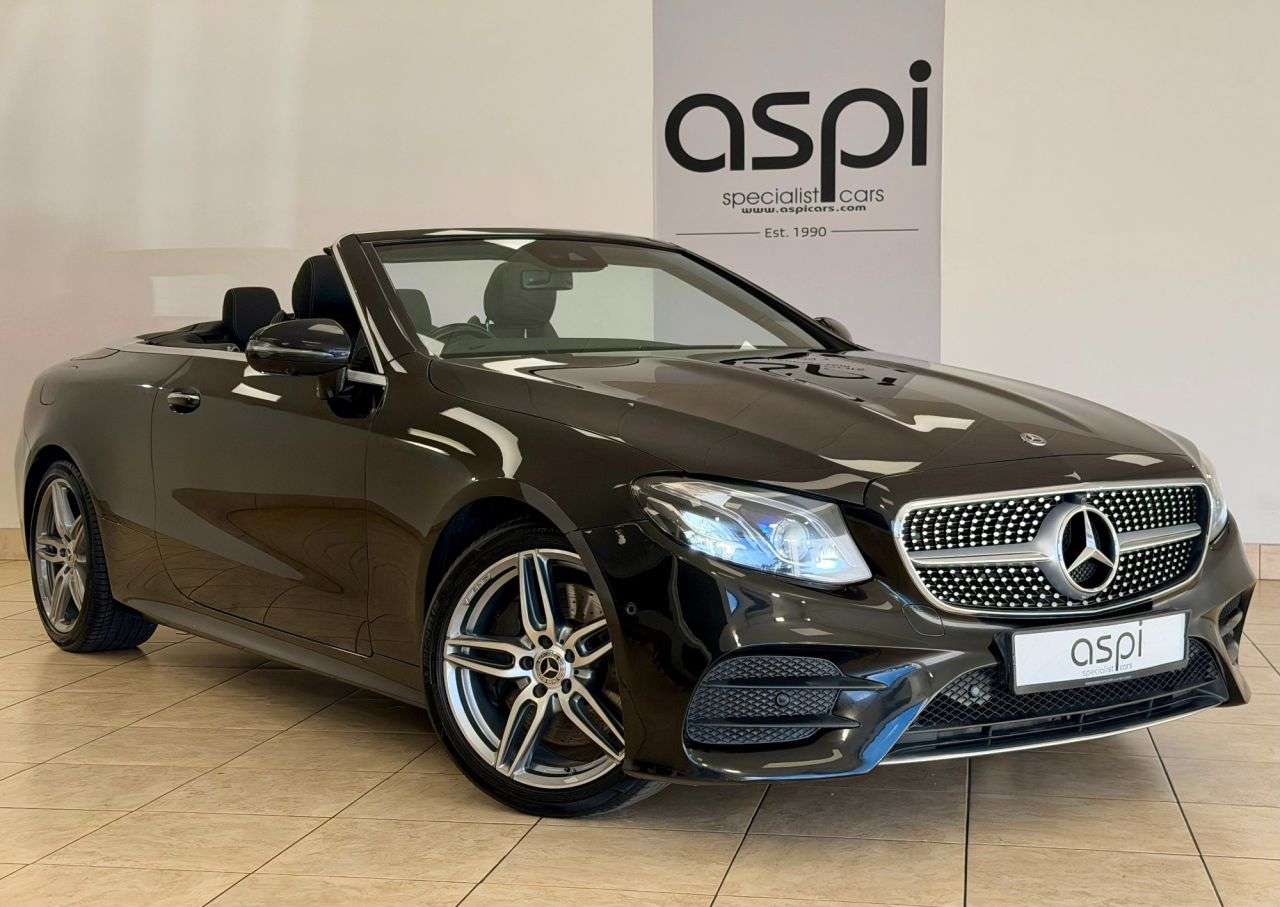 A 2017 MERCEDES-BENZ E CLASS 2.0 E300 AMG Line (Premium Plus) Cabriolet 2dr Petrol G-Tronic+ Euro 6 (s/s A 2017 MERCEDES-BENZ E CLASS 2.0 E300 AMG Line (Premium Plus) Cabriolet 2dr Petrol G-Tronic+ Euro 6 (s/s