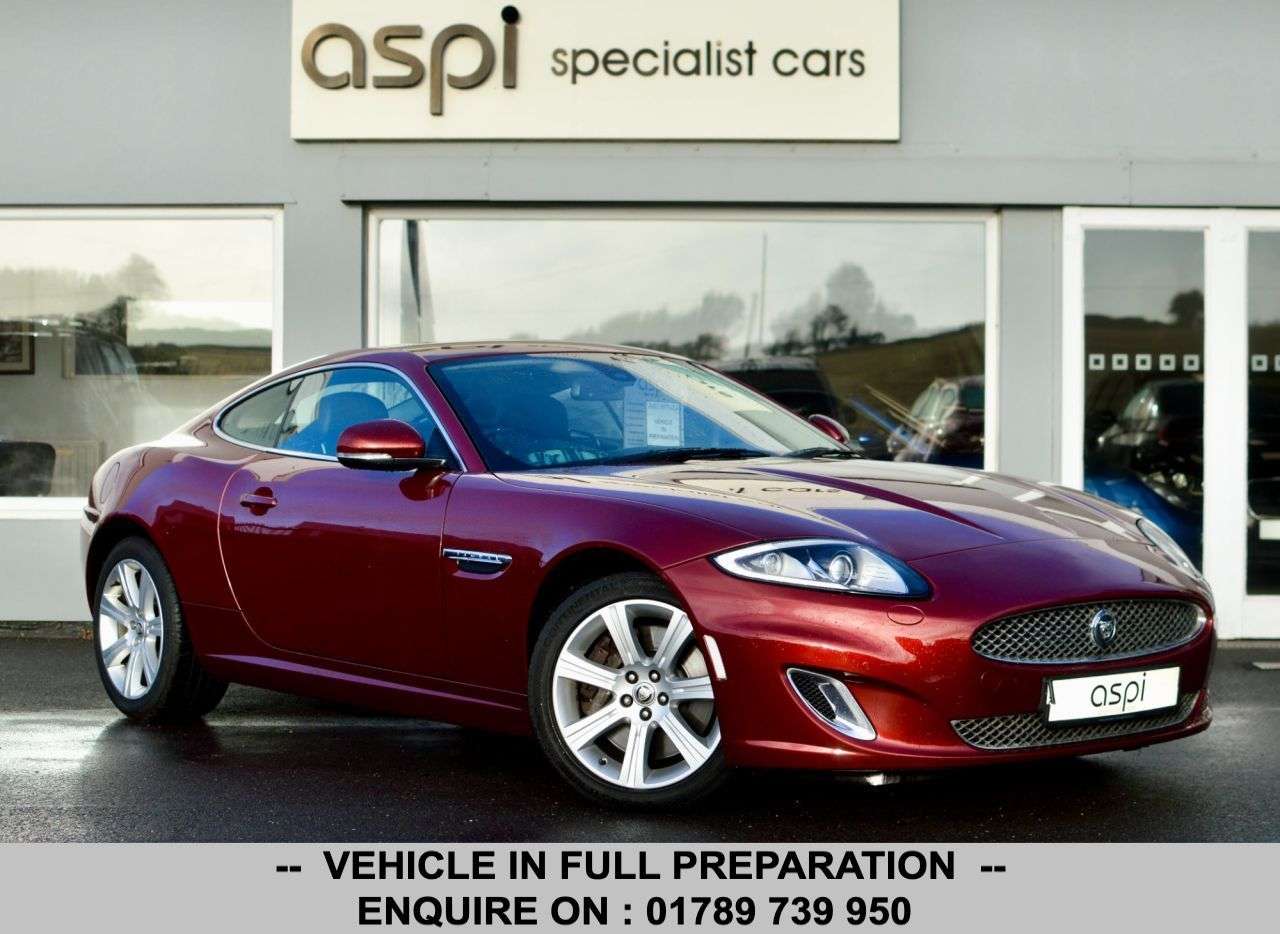 A 2013 JAGUAR XK 5.0 V8 Coupe 2dr Petrol Auto Euro 5 (385 ps) FULL DETAILS - WWW.ASPICARS.CO A 2013 JAGUAR XK 5.0 V8 Coupe 2dr Petrol Auto Euro 5 (385 ps) FULL DETAILS - WWW.ASPICARS.CO
