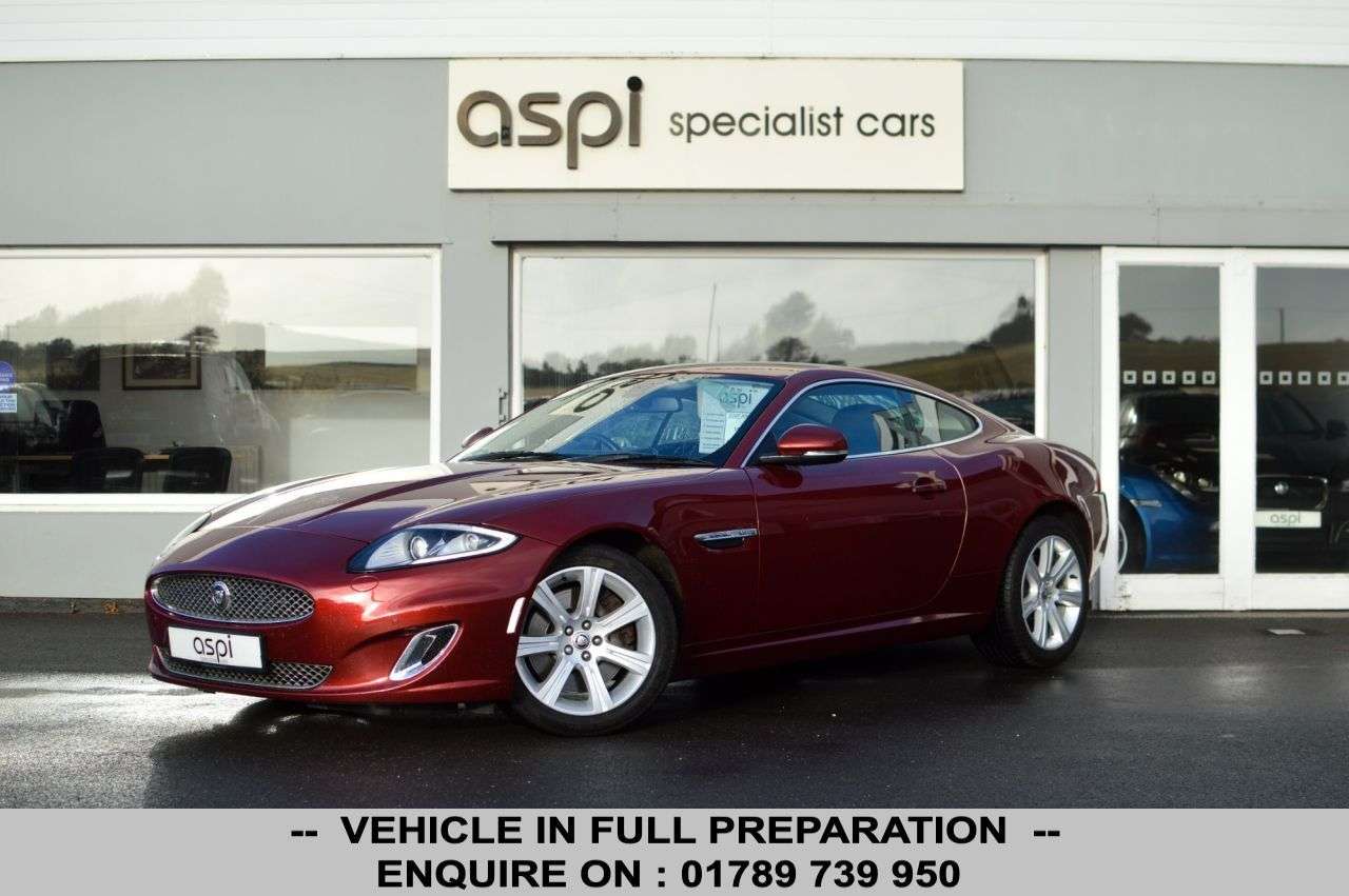 A 2013 JAGUAR XK 5.0 V8 Coupe 2dr Petrol Auto Euro 5 (385 ps) FULL DETAILS - WWW.ASPICARS.CO A 2013 JAGUAR XK 5.0 V8 Coupe 2dr Petrol Auto Euro 5 (385 ps) FULL DETAILS - WWW.ASPICARS.CO