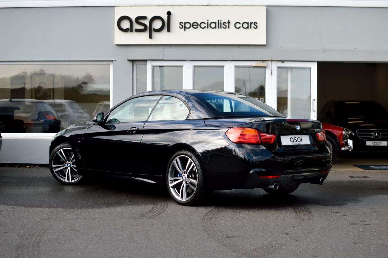 A 2015 BMW 4 SERIES 3.0 435i M Sport Convertible 2dr Petrol Auto Euro 6 (s/s) (306 ps) FULL DET A 2015 BMW 4 SERIES 3.0 435i M Sport Convertible 2dr Petrol Auto Euro 6 (s/s) (306 ps) FULL DET